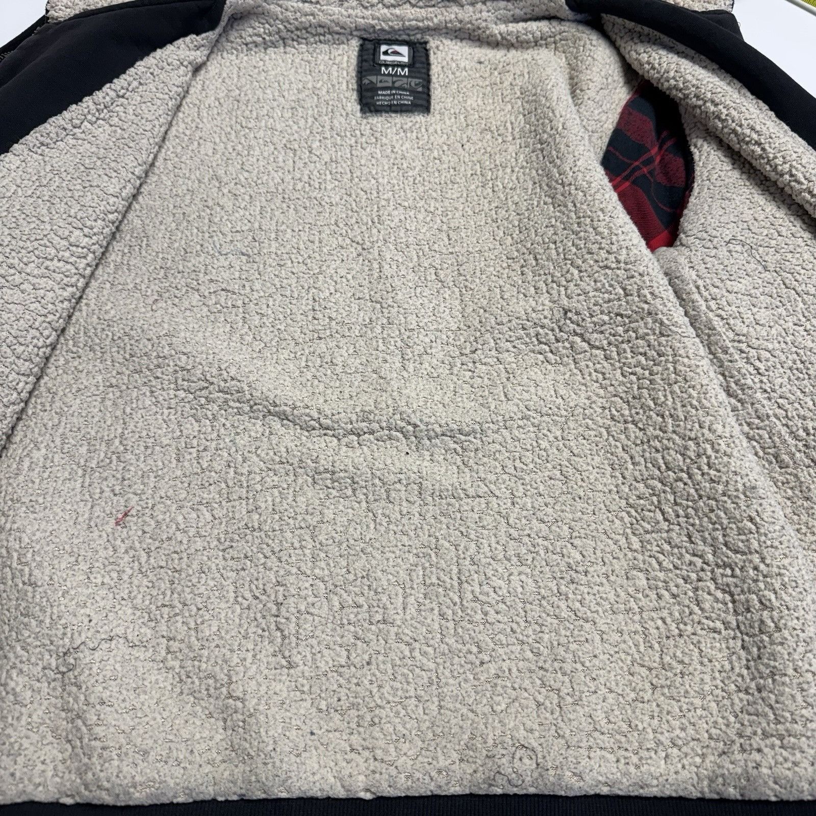 Quiksilver Vintage Quiksilver Hoodie Sweatshirt Mens Medium Sherpa Line Size US M / EU 48-50 / 2 - 4 Thumbnail