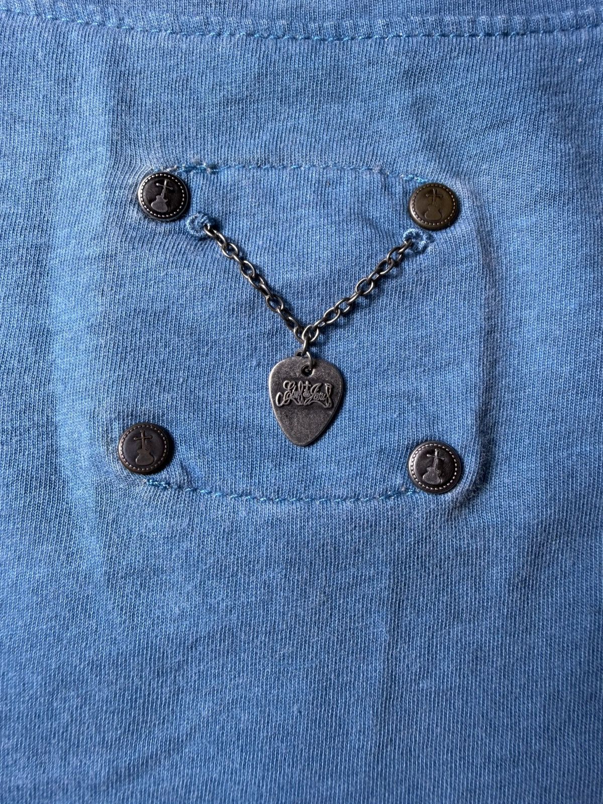 Other Elvis Jesus blue tee Size US M / EU 48-50 / 2 - 5 Thumbnail