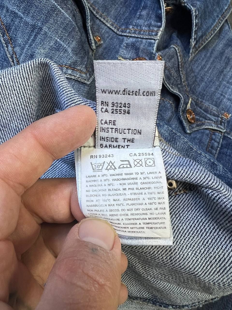 Diesel Diesel vintage denim jacket Size US M / EU 48-50 / 2 - 10 Thumbnail