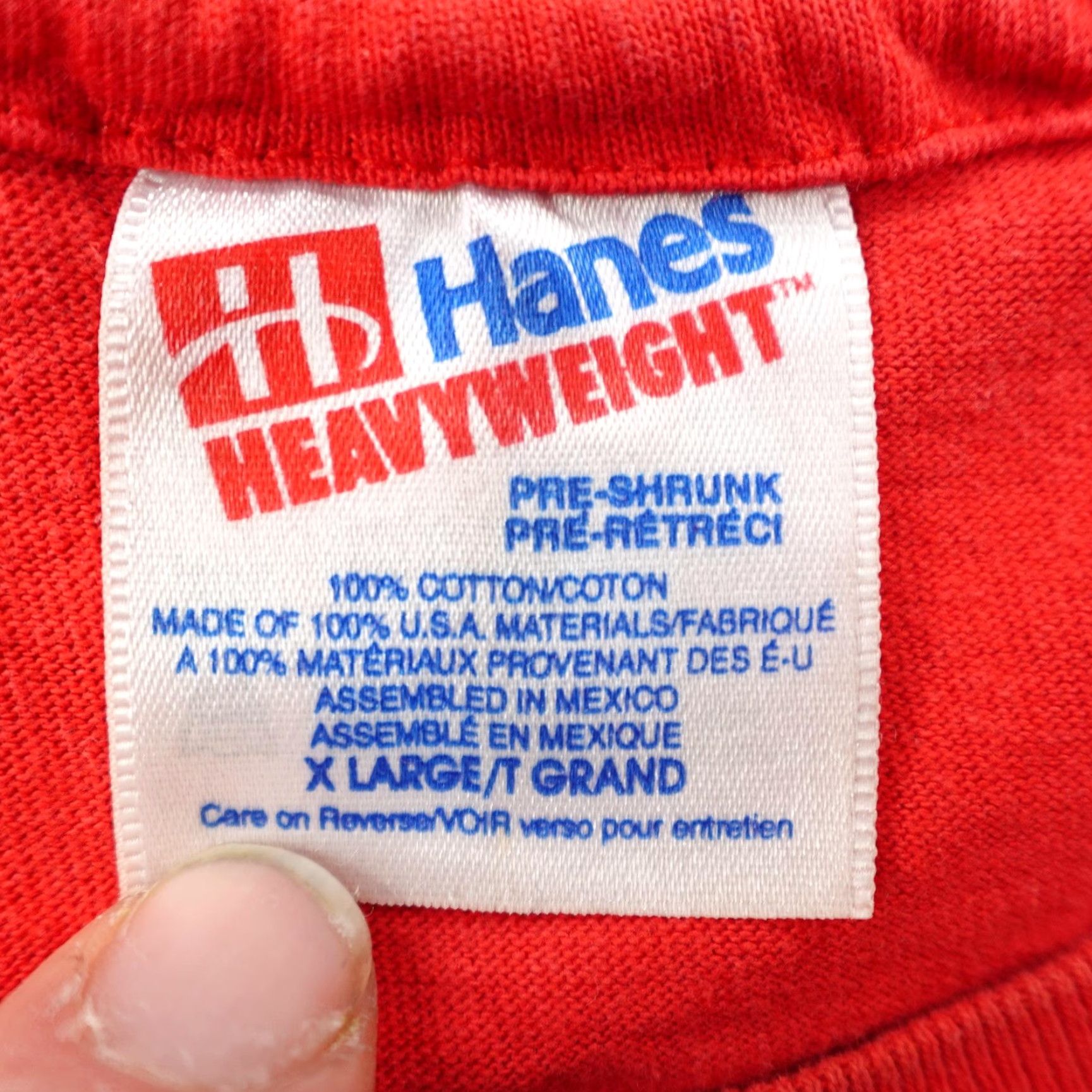 Hanes VINTAGE Petes Wicked Ale Shirt Mens XL Beer 90s Graphic Print Crew Neck Short Sleeve Cotton Heavyweight Preshrunk Red N/A? Size US XL / EU 56 / 4 - 7 Thumbnail
