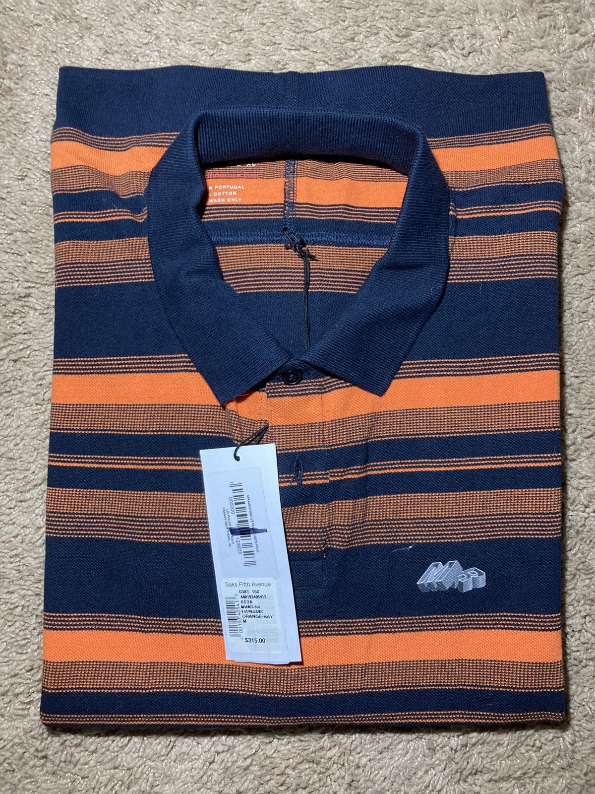 Martine Rose New AW23 Martine Rose Pulled Neck Polo Stretched Black 2023 Size US M / EU 48-50 / 2 - 1 Thumbnail