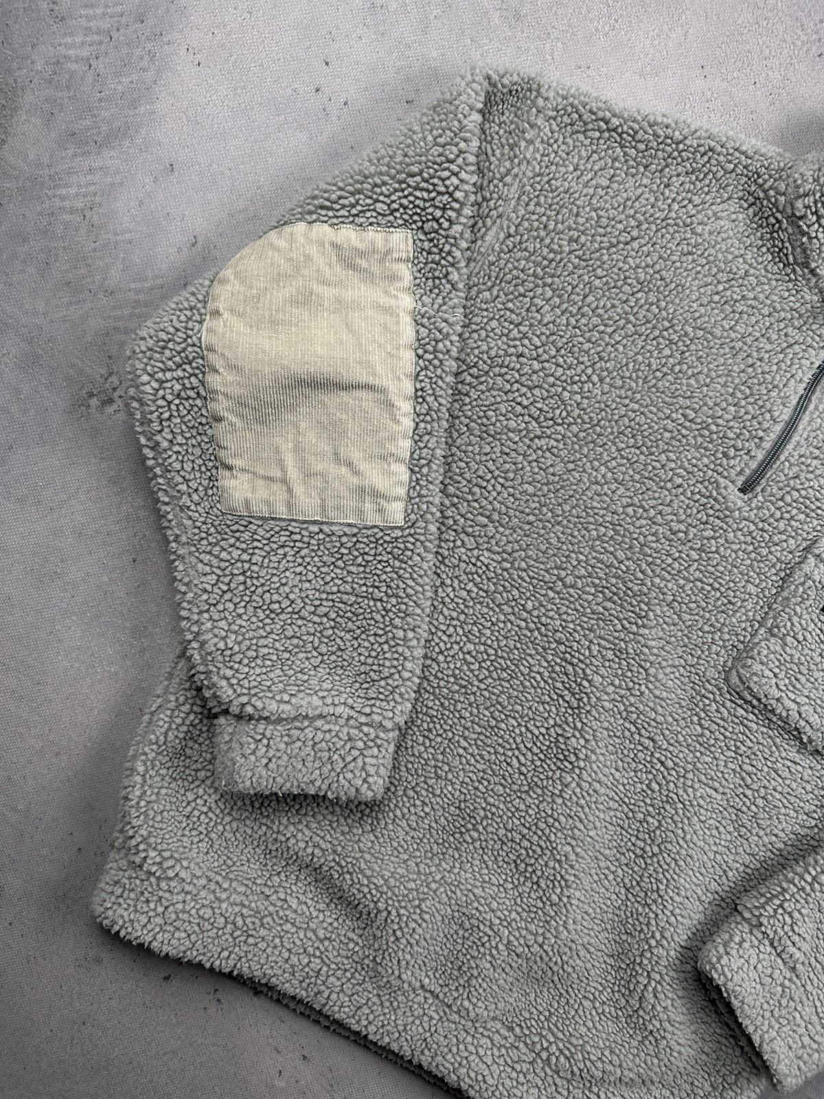 Napapijri Napapijri Geographic Sherpa Fleece 90s Quarter Zip Pullover Size US L / EU 52-54 / 3 - 3 Thumbnail