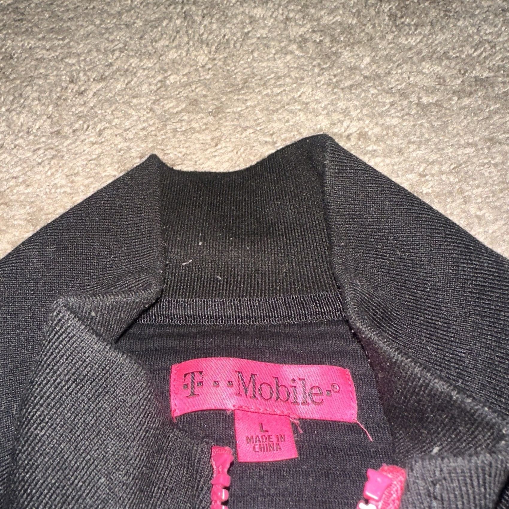 Logo 7 T Mobile Mens Full Zip Jacket Logo Black Size US L / EU 52-54 / 3 - 4 Thumbnail