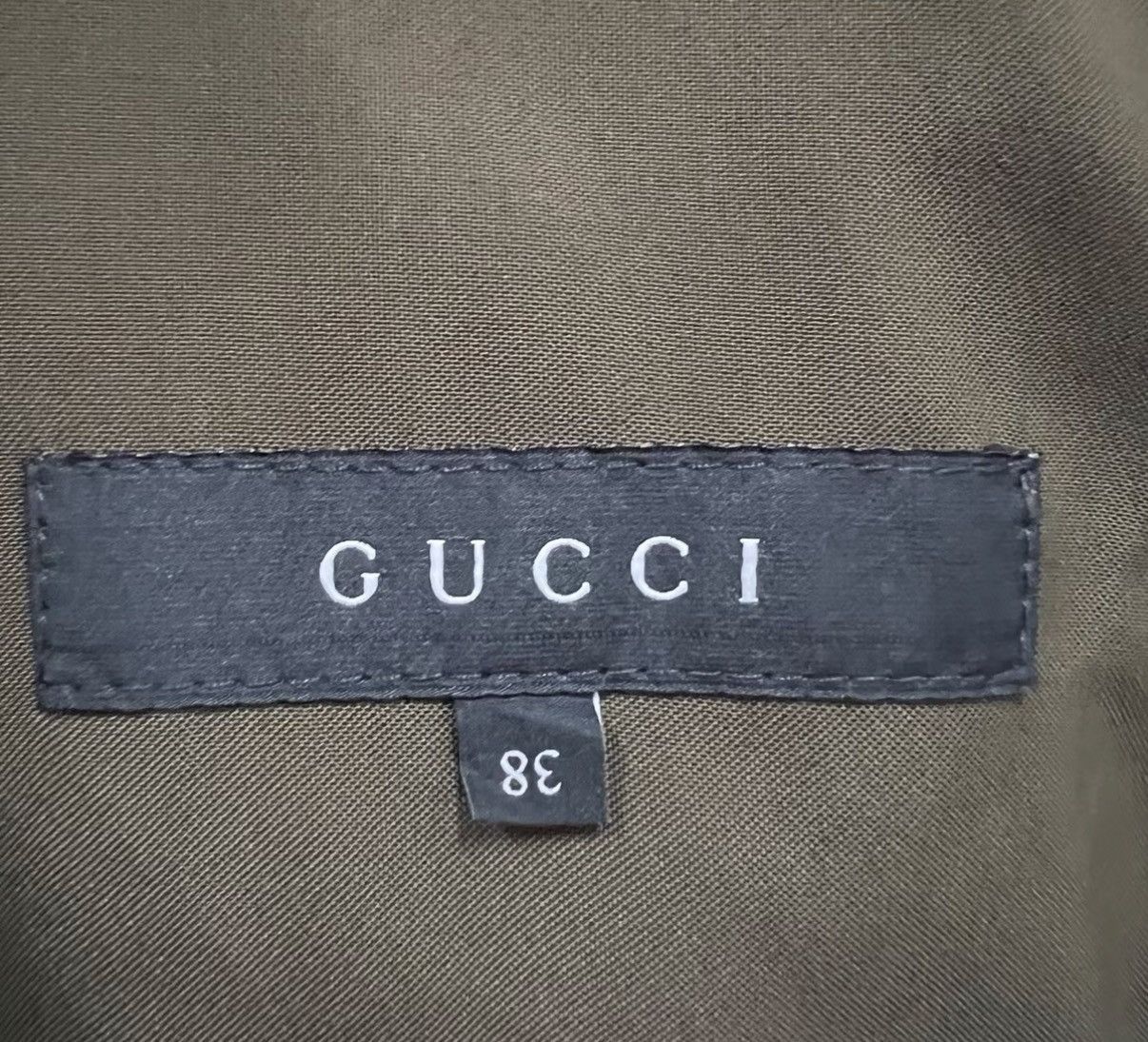 Gucci GUCCI Military Green Multi-Pocket Cape Coat J41 Size US S / EU 44-46 / 1 - 3 Thumbnail