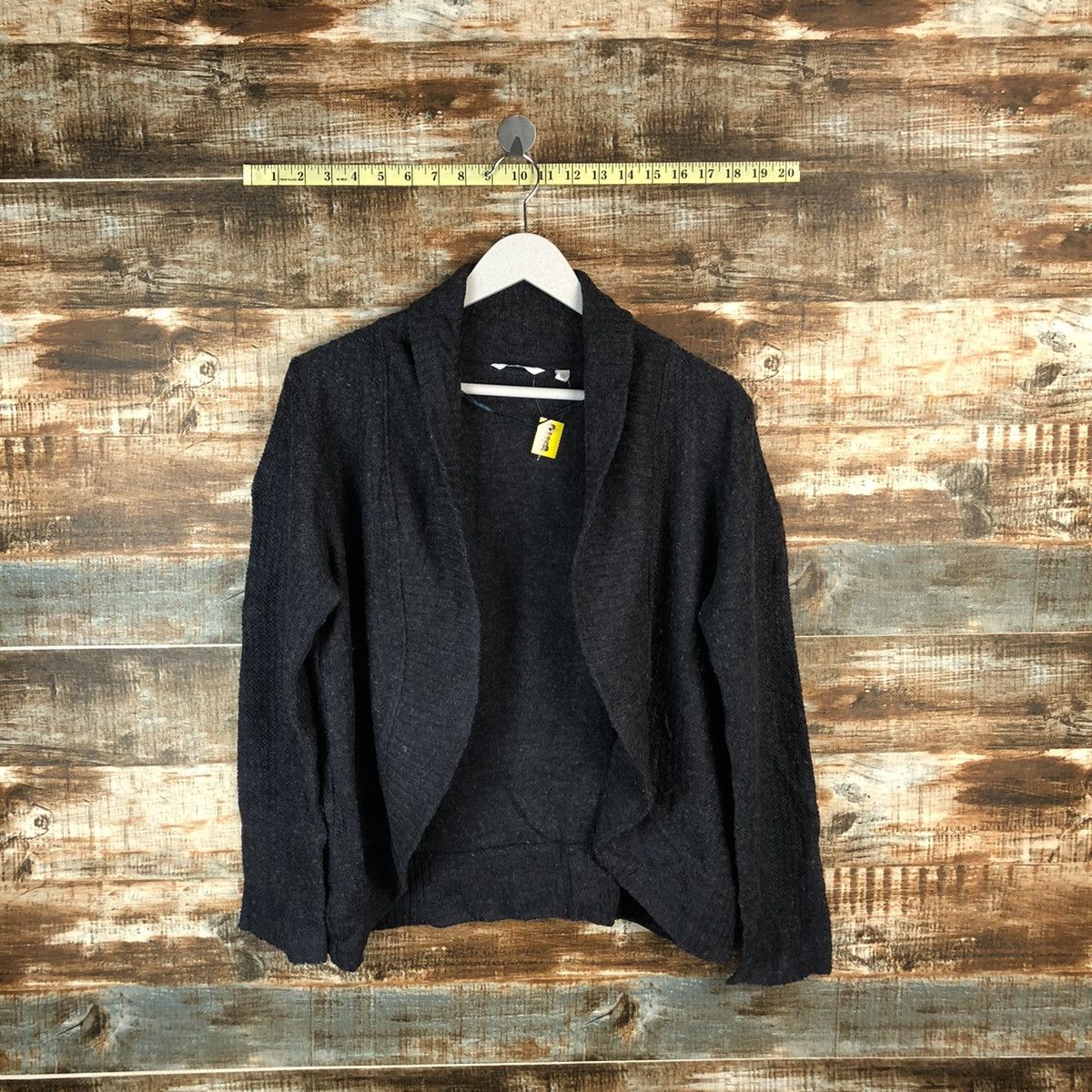 Japanese Brand Uniqlo Black Cardigan Knitwear #A1358 Size L / US 10 / IT 46 - 1 Thumbnail