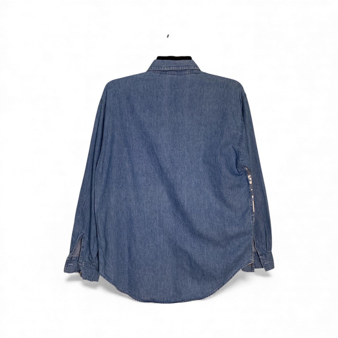Gloria Vanderbilt Rare Design Gloria Vanderbilt Soft Denim Button Up Shirts Size S / US 4 / IT 40 - 2 Thumbnail