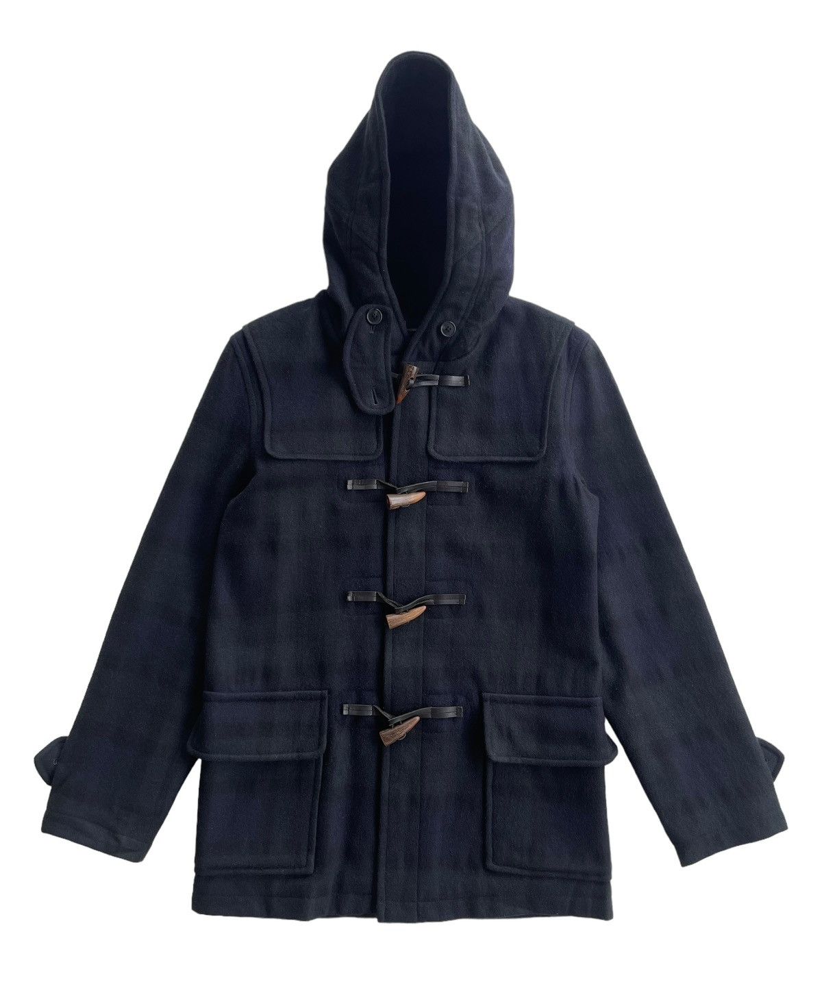 Fred Perry Fred Perry Wool Tartan Duffle Coat Size US M / EU 48-50 / 2 - 1 Thumbnail