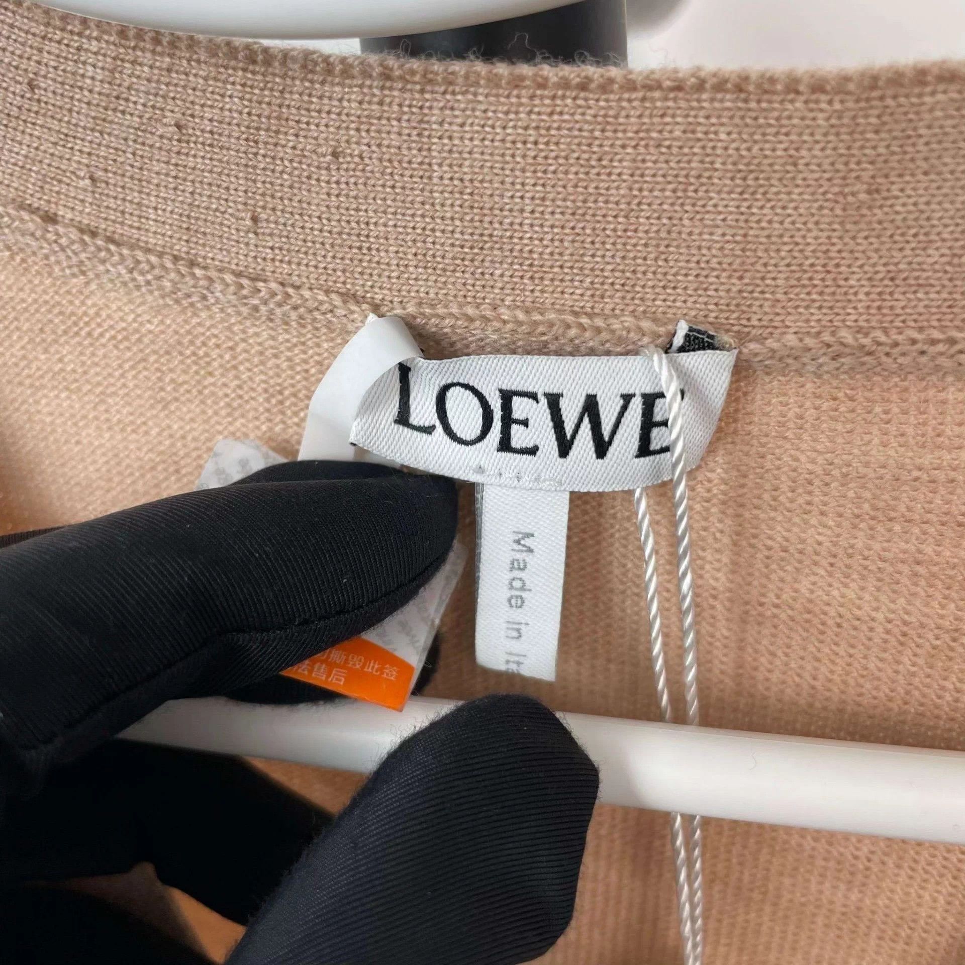 Loewe Loewe Embroidered Logo Pocket Cardigan XS Size XS / US 0-2 / IT 36-38 - 4 Thumbnail