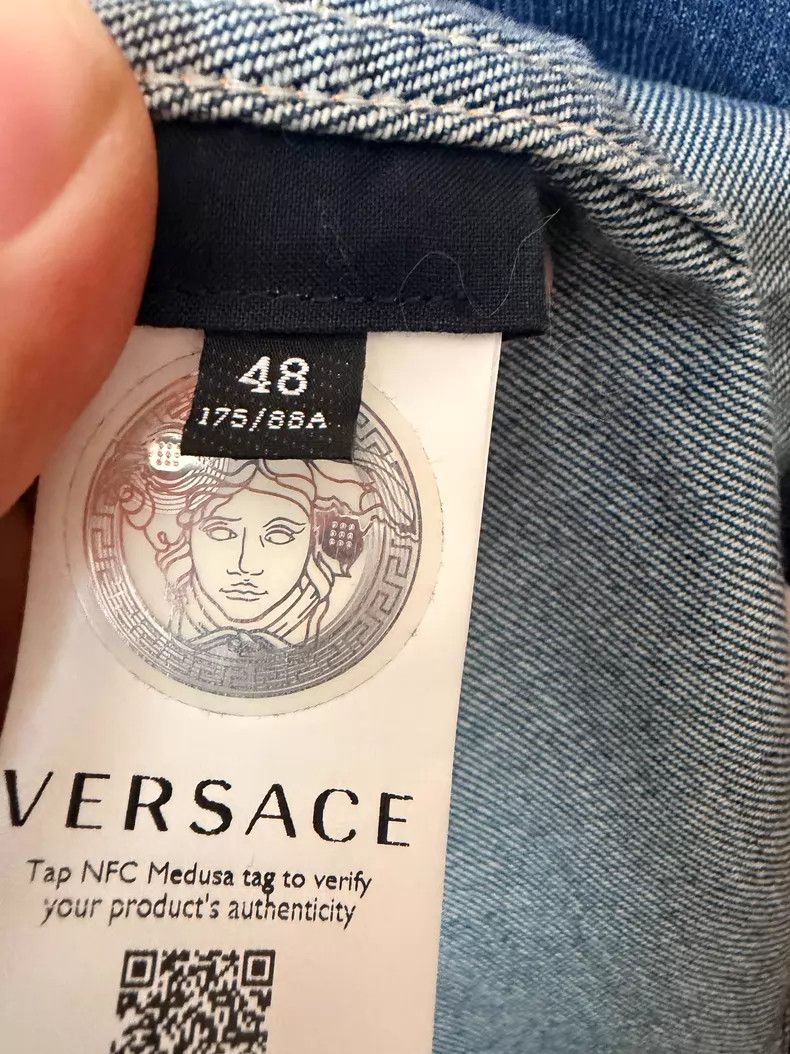 Versace Versace Denim jacket top Size US M / EU 48-50 / 2 - 7 Thumbnail