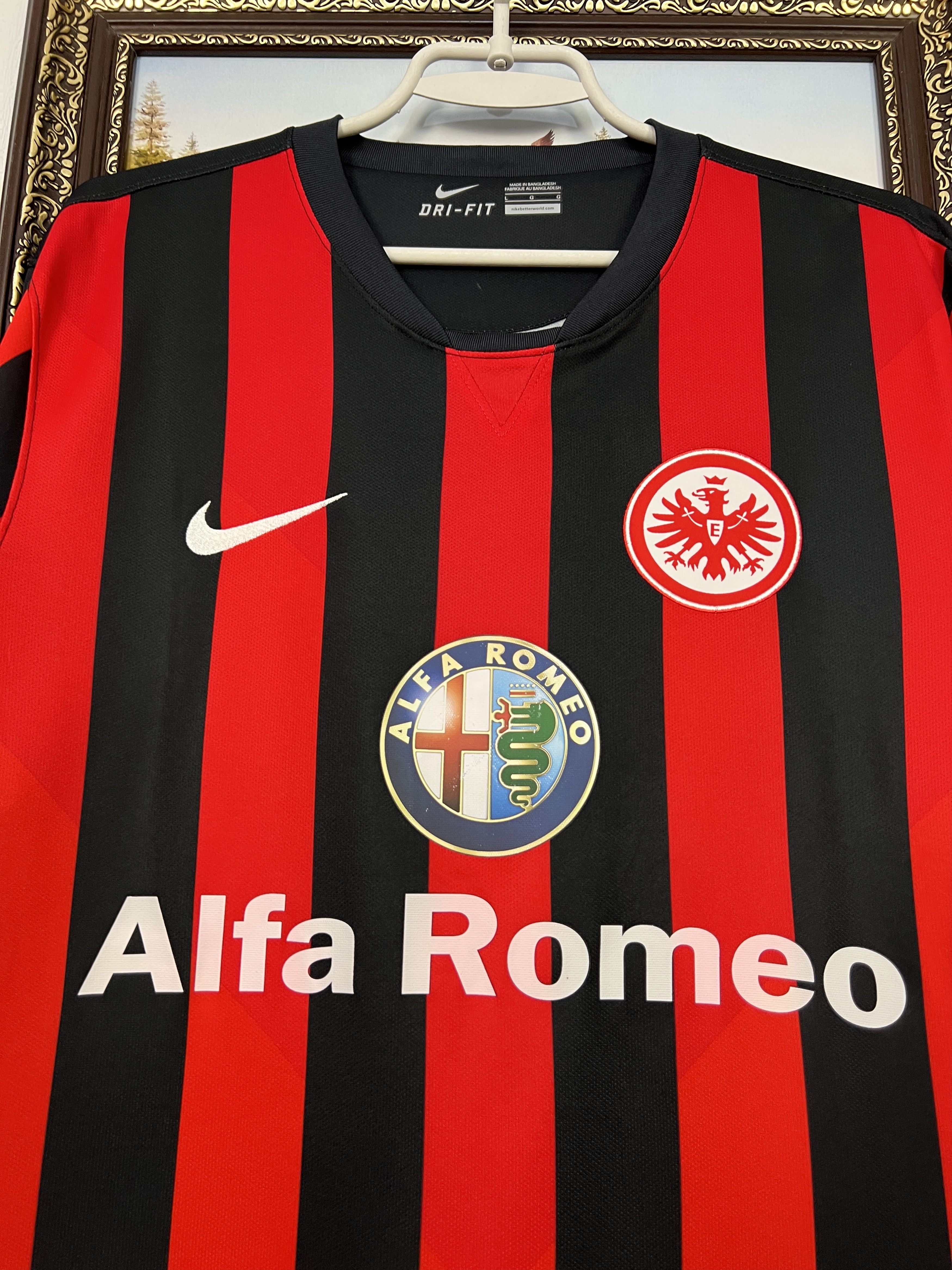 Nike Eintracht Frankfurt Home football shirt 2014 #10 Kadlec Nike Size US XL / EU 56 / 4 - 6 Thumbnail