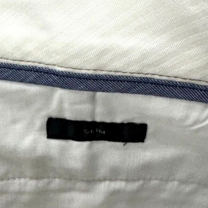 Vintage J.Crew Ludlow Chino Pants Mens 34X36 Flat Front Slim Beige Tan 3XDry Casual Preppy Size US 34 / EU 50 - 4 Thumbnail