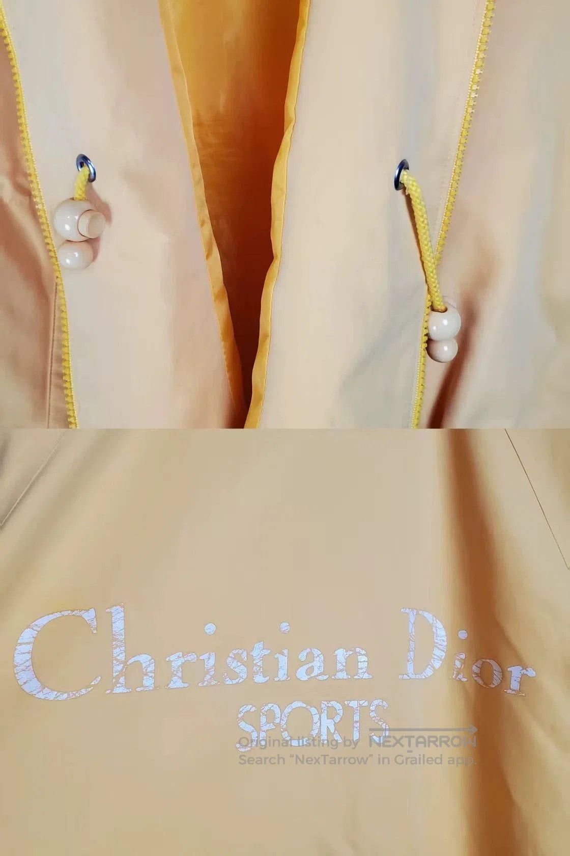 Dior dior logo hooded windbreaker jacket. Size US XL / EU 56 / 4 - 7 Thumbnail