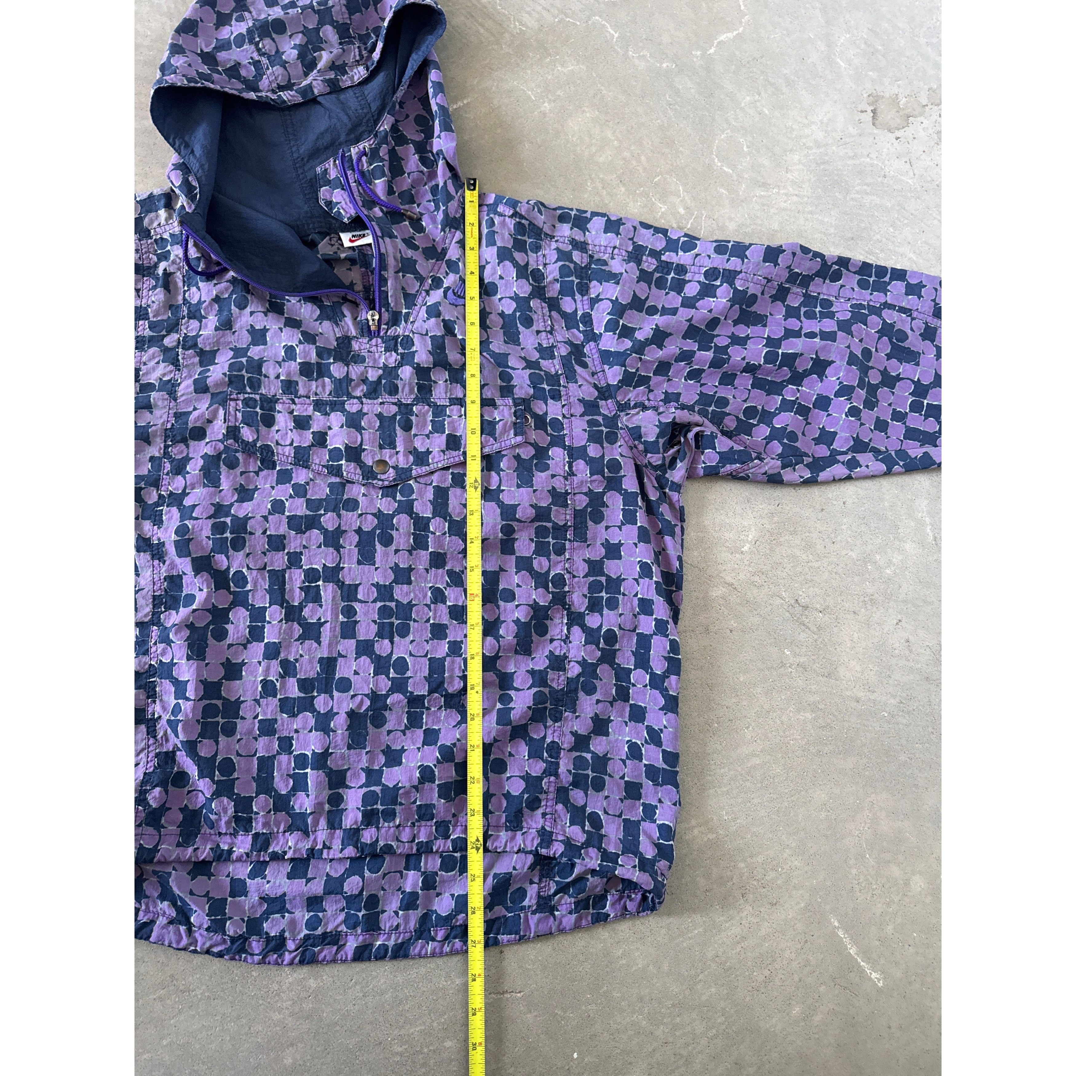 Nike Vintage 90s Nike Kangaroo Pocket Parka Windbreaker Jacket Size US S / EU 44-46 / 1 - 7 Thumbnail