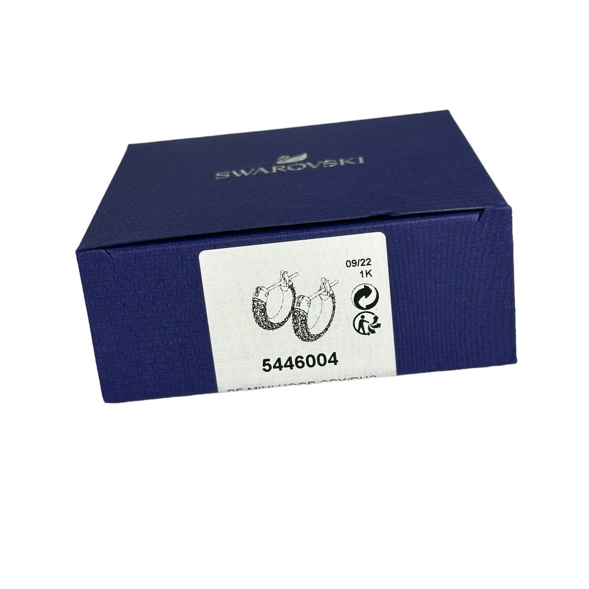 Swarovski Swarovski Stone hoop earrings Pavé, Small Size ONE SIZE - 4 Thumbnail