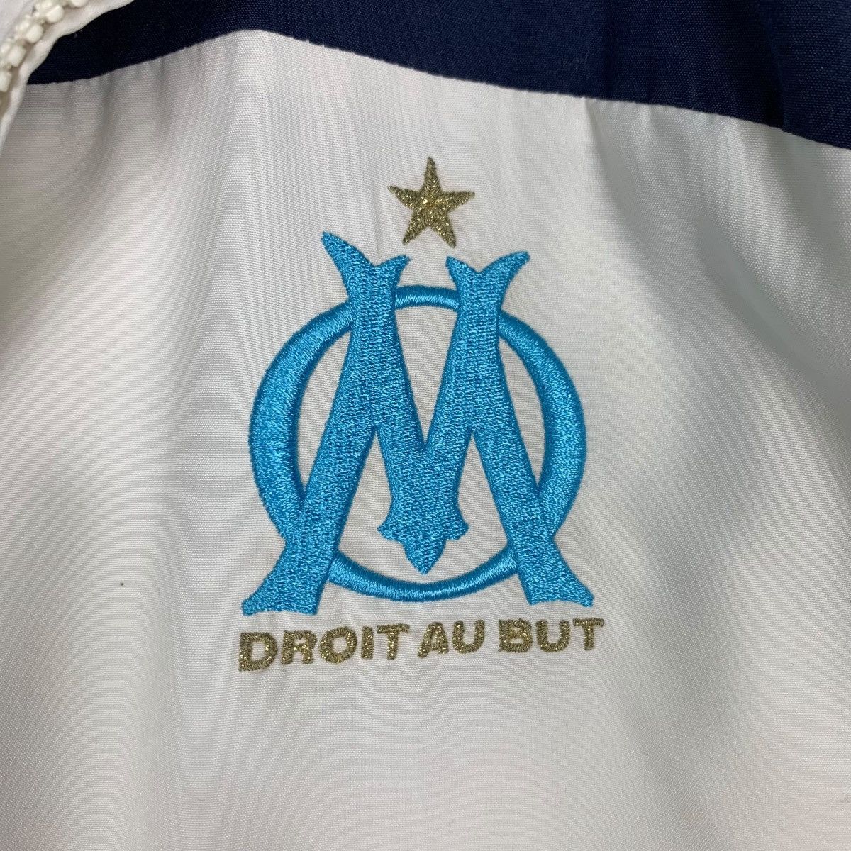 Adidas ADIDAS Olympique de Marseille Youth Light Jacket #0605-C28 Size US XL / EU 56 / 4 - 12 Thumbnail