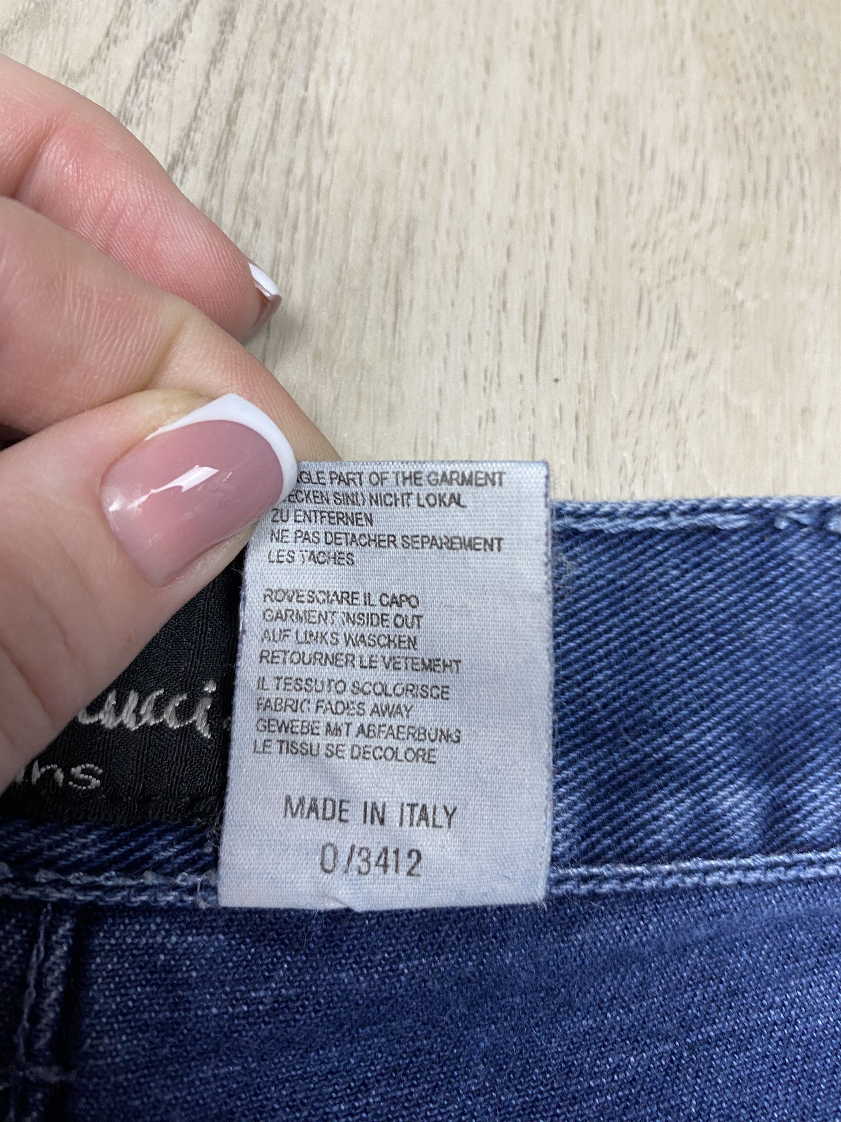 Carlo Colucci Carlo Colucci 90s Vintage Mens Denim Pants Jeans Size US 35 - 7 Thumbnail