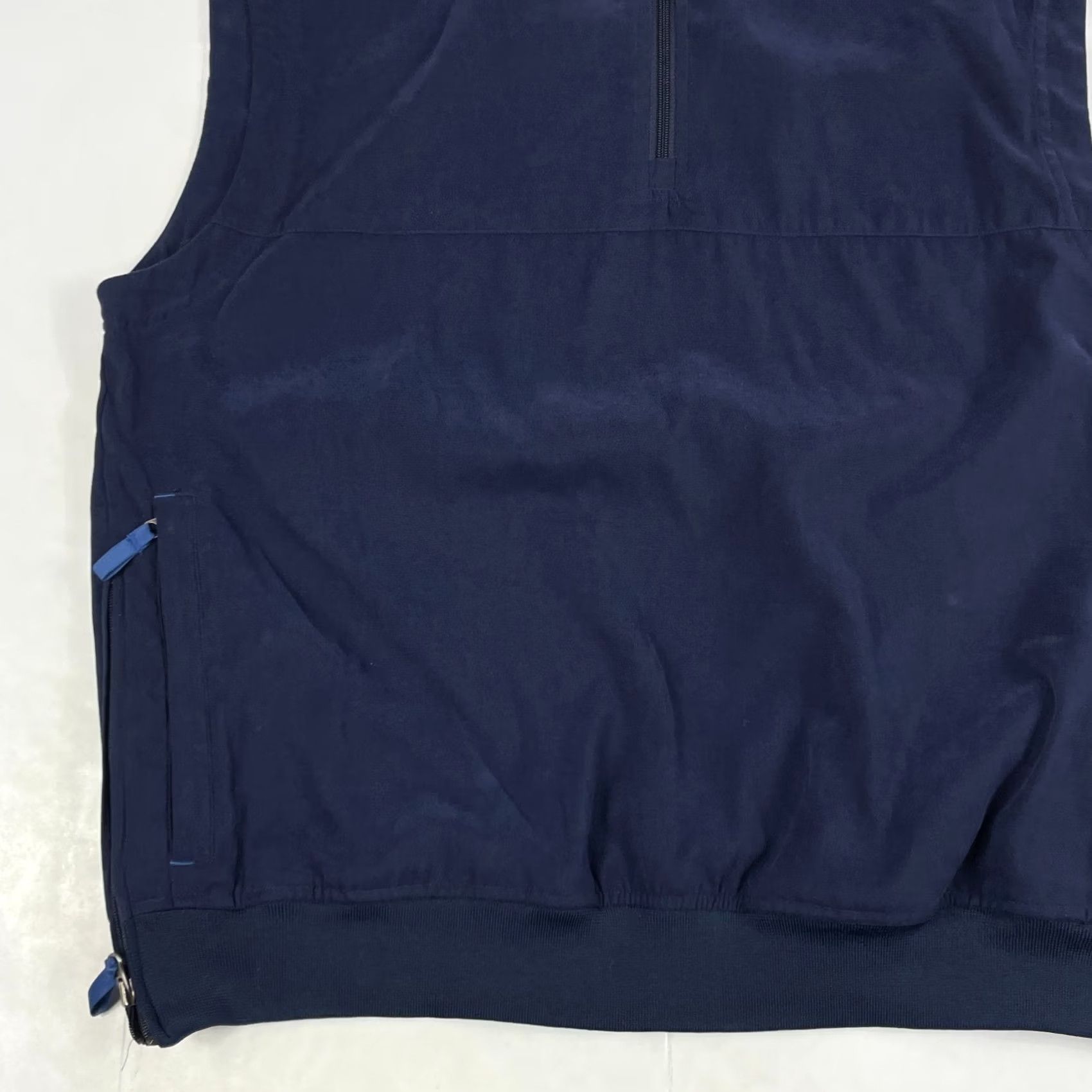 Vintage VINTAGE Arnold Palmer Vest Mens L Blue Men Large Golf Zip Golfer Golfing Microfiber Size US L / EU 52-54 / 3 - 5 Thumbnail
