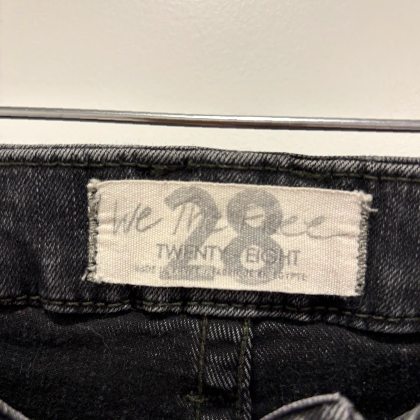 Free People Free People We The Free High Waisted Skinny Denim Jeans Black Women Size 28 Size 28" / US 6 / IT 42 - 2 Thumbnail