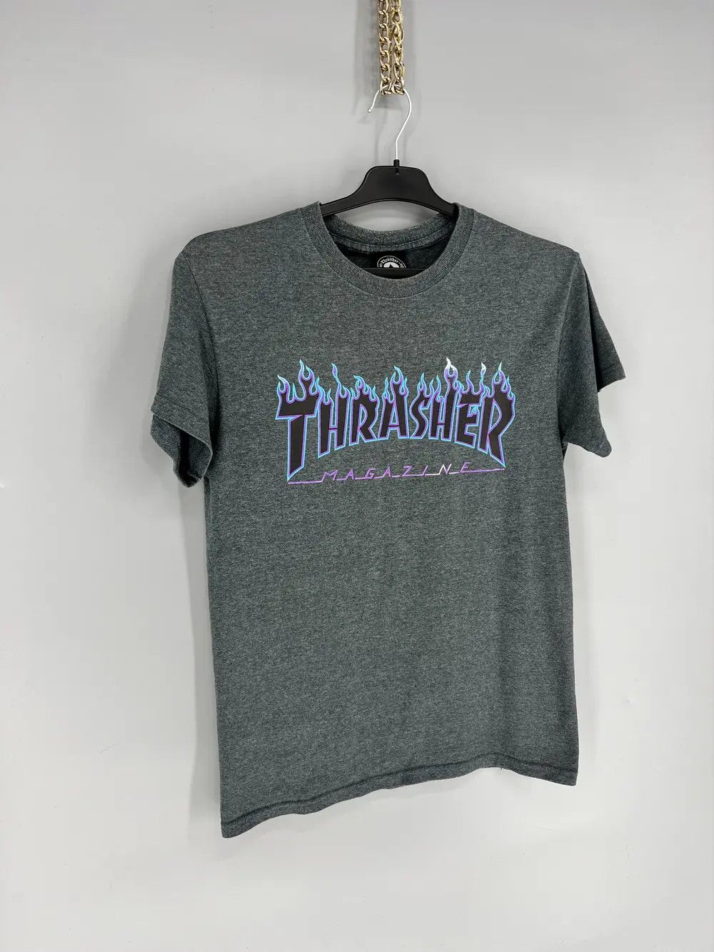 Thrasher Vintage Thrasher Big Logo Skateboard Tee Size S Size US S / EU 44-46 / 1 - 2 Thumbnail
