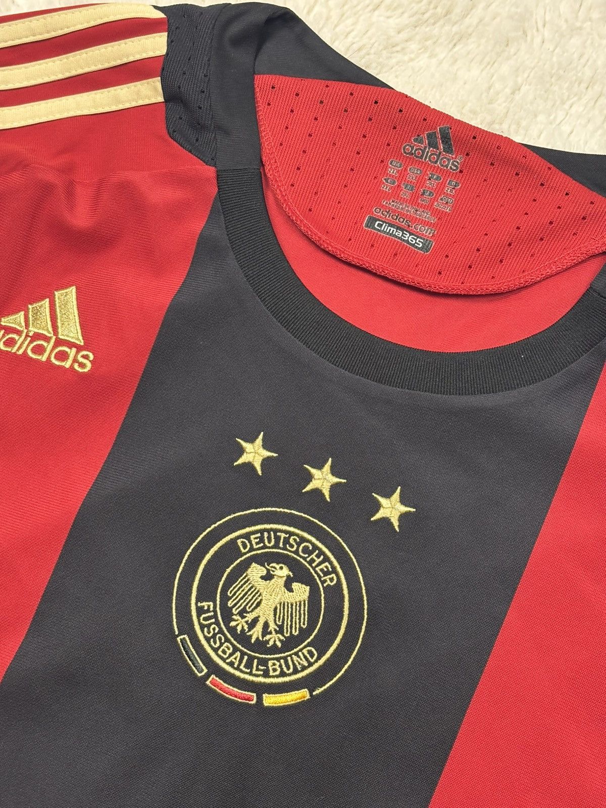 Adidas Vintage Adidas Germany Team 2008/09 Soccer Jersey Rare Size US XXL / EU 58 / 5 - 3 Thumbnail