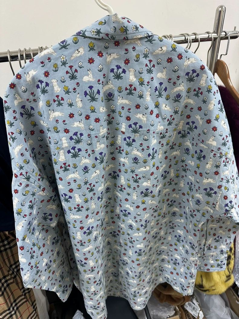 Gucci Gucci Floral rabbit shirt Size XS / US 0-2 / IT 36-38 - 2 Thumbnail