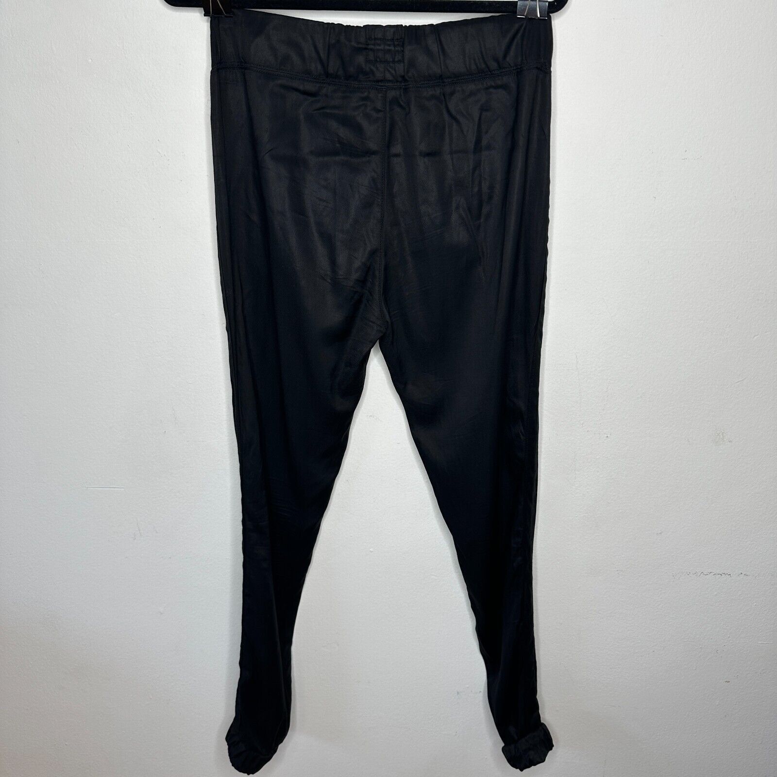 Hudson Revolve Hudson Katie Crop Black Jogger Zip Pocket Pants 26 Size 26" / US 2 / IT 38 - 5 Thumbnail