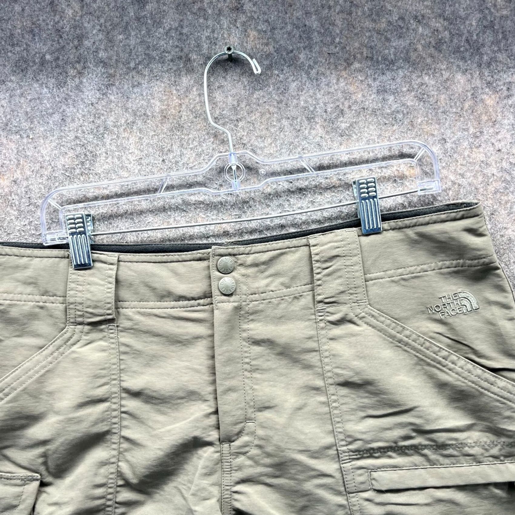The North Face The North Face Womens Shorts Khaki Chino Casual Hiking Tan Beige 14 Size 36" / US 14 / IT 50 - 6 Thumbnail