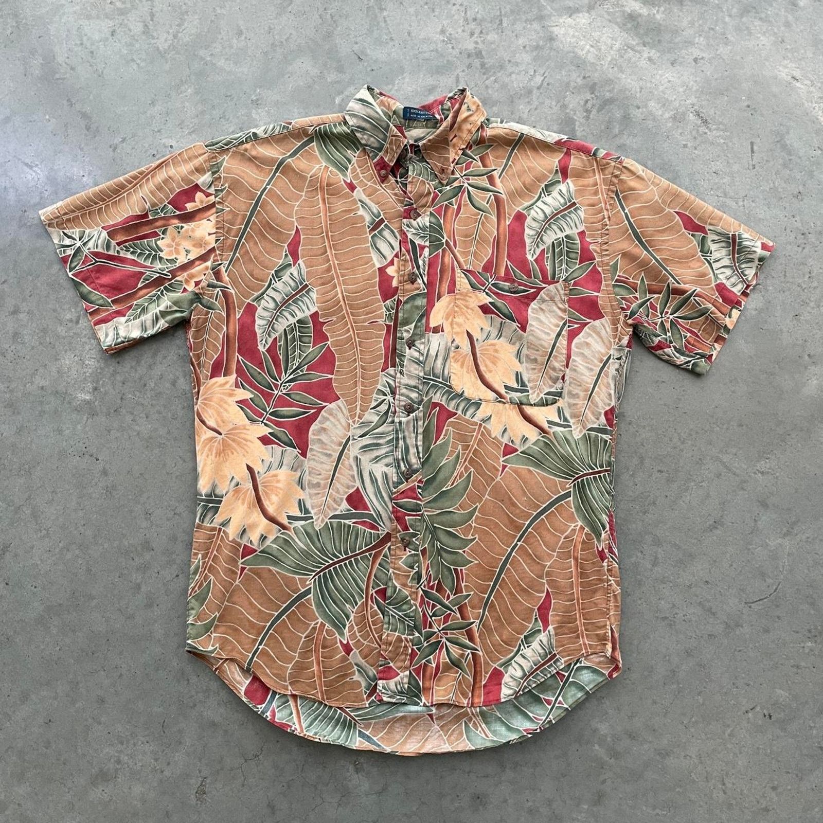 Chaps Vintage Chaps Ralph Lauren Tropical Shirt Size US M / EU 48-50 / 2 - 1 Thumbnail