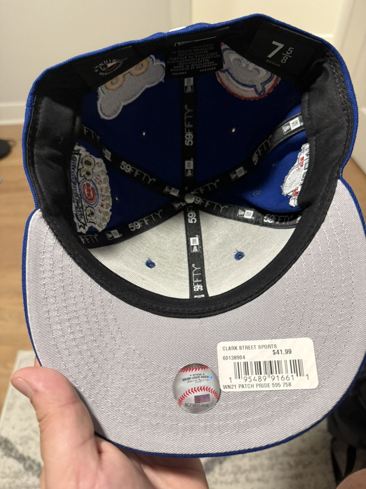 New Era 2016 Cubs World Series hat. Size 7 5/8th. New Era. Size ONE SIZE - 5 Thumbnail