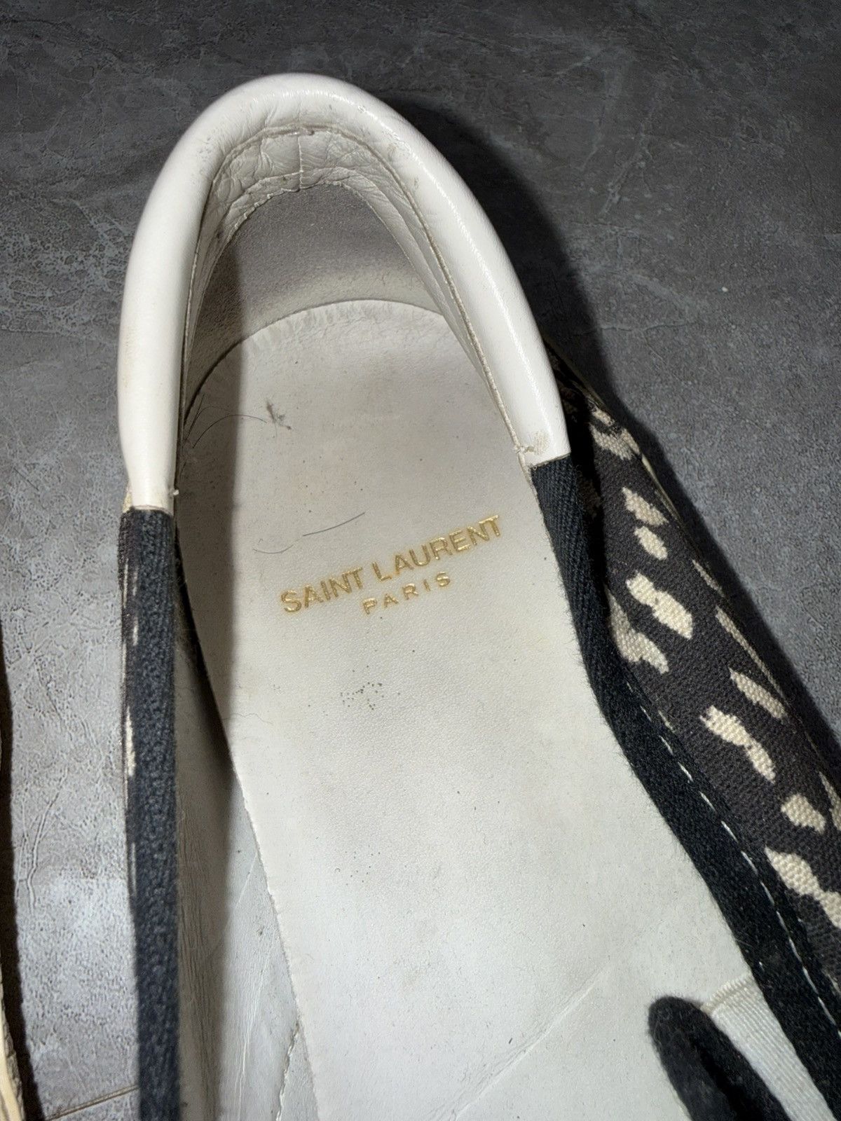 Saint Laurent Paris Saint Laurent Baby Cat Slip ons Size US 11 / EU 44 - 4 Thumbnail