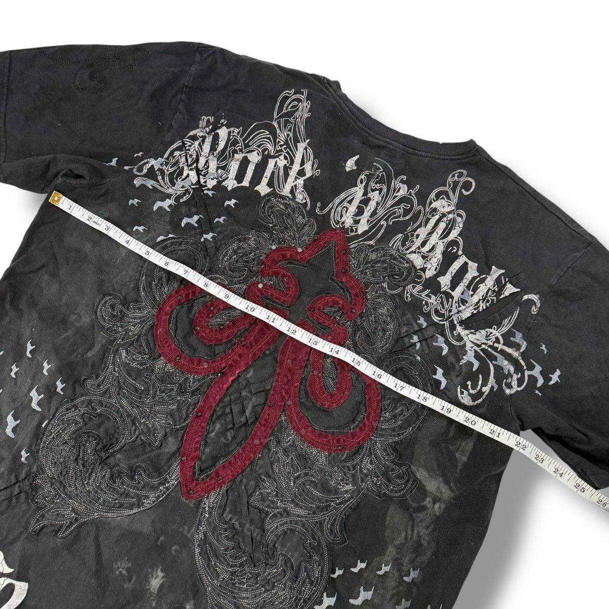 Vintage J Steger Y2K Distress Rock N Roll Revival Affliction Size US XXL / EU 58 / 5 - 3 Thumbnail