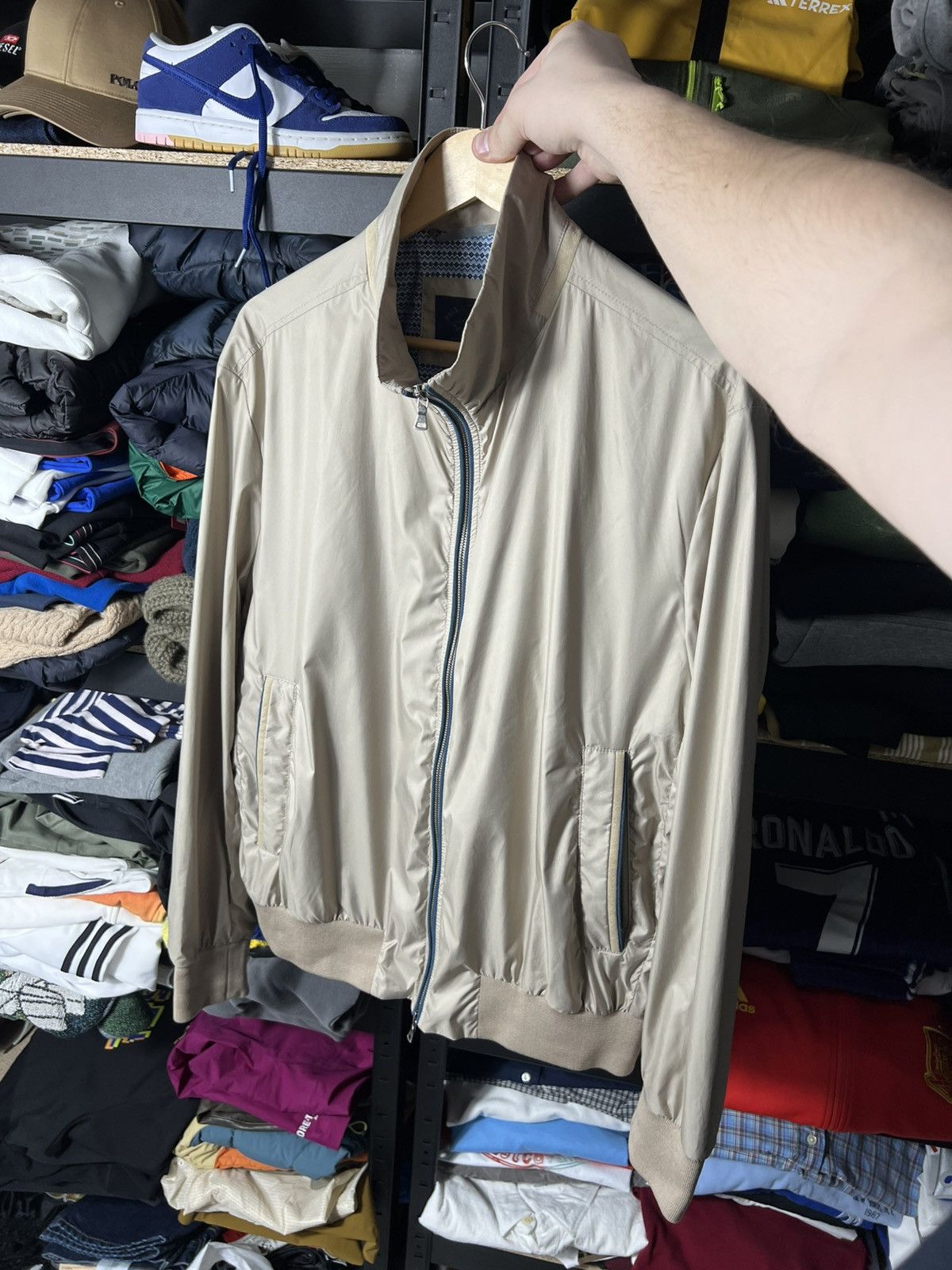 Paul & Shark Paul & Shark Yachting Bomber Beige Jacket – Size XL Rare Size US XL / EU 56 / 4 - 2 Thumbnail
