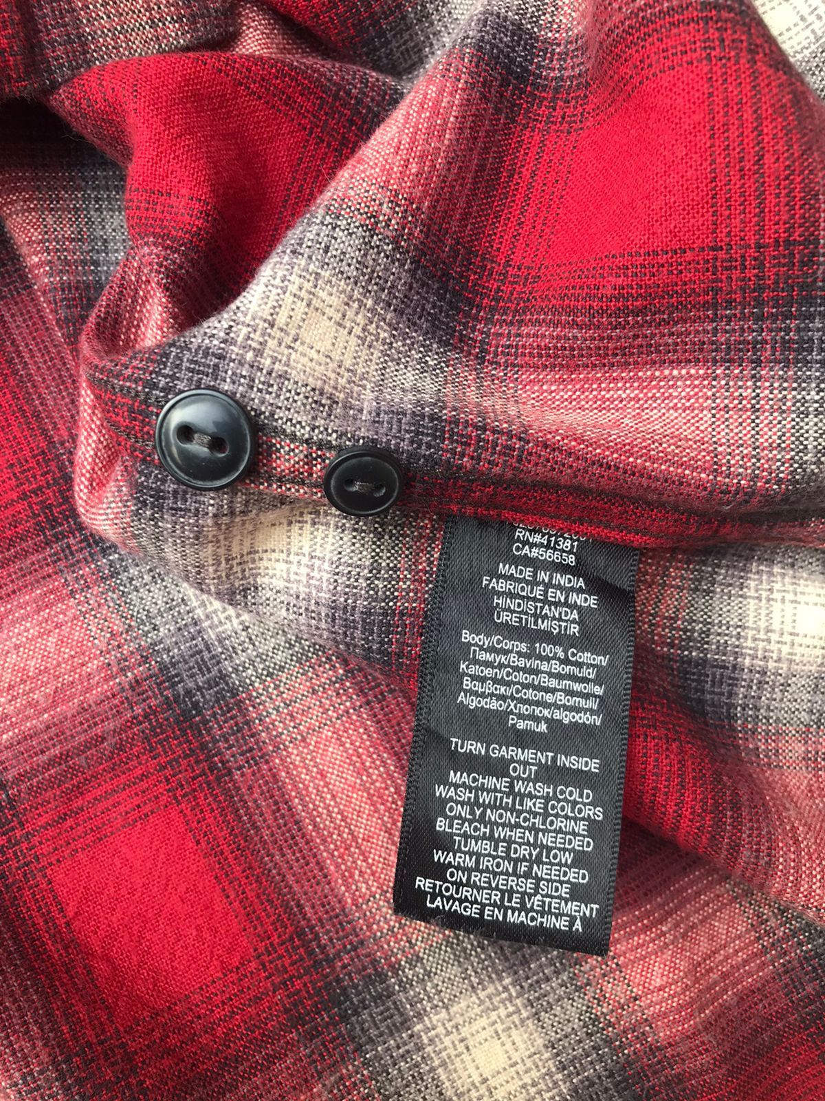 RRL Ralph Lauren RRL Open Collar Check Shirt Size US M / EU 48-50 / 2 - 8 Thumbnail