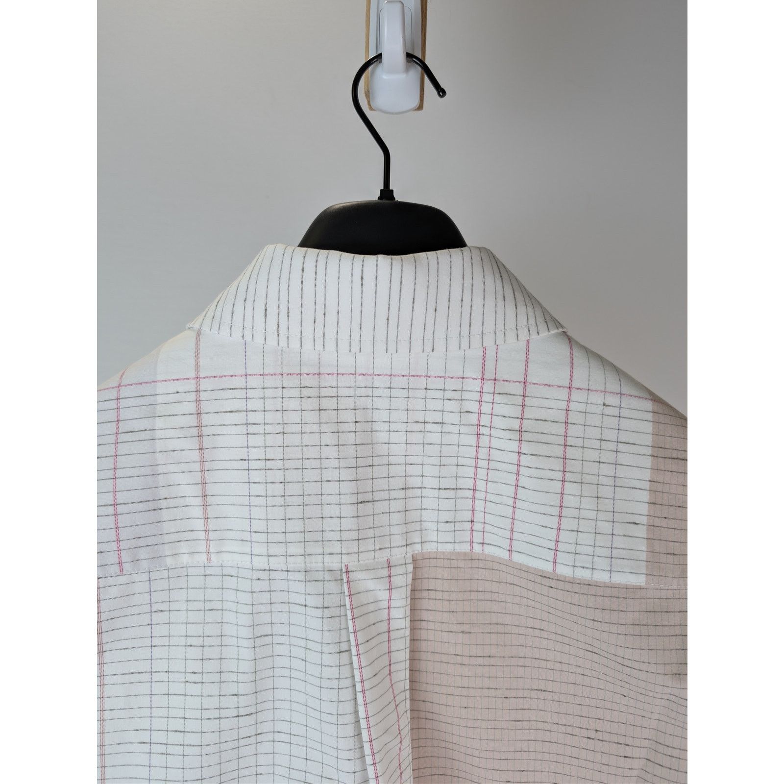 Bottega Veneta o1rshd1 Multicolor Notebook Cotton Shirt in Off White / Pink Size US S / EU 44-46 / 1 - 16 Thumbnail