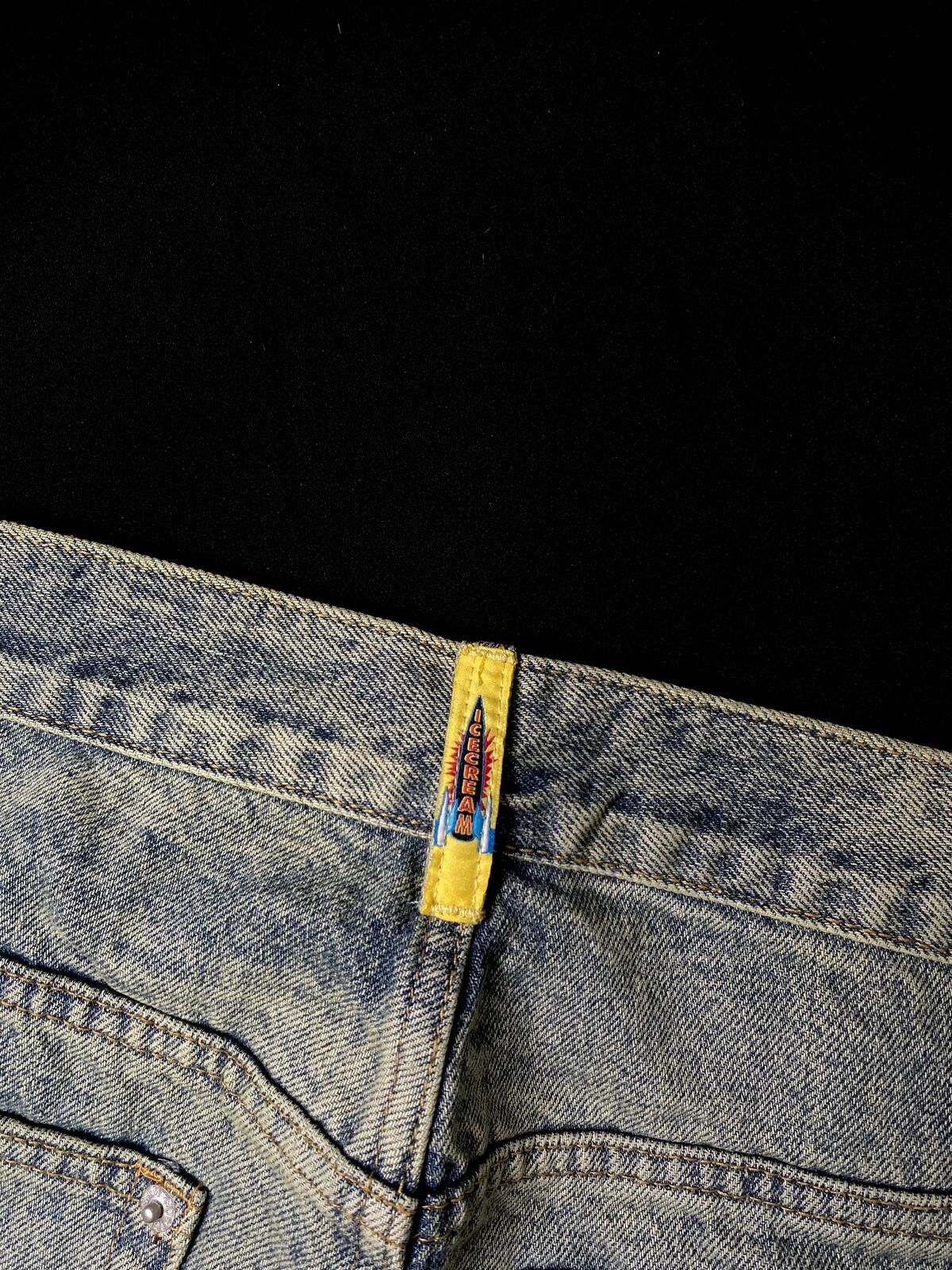 Icecream Deadstock Icecream BBC Running Dog Denim Shorts XL 34 Size US 34 / EU 50 - 7 Thumbnail
