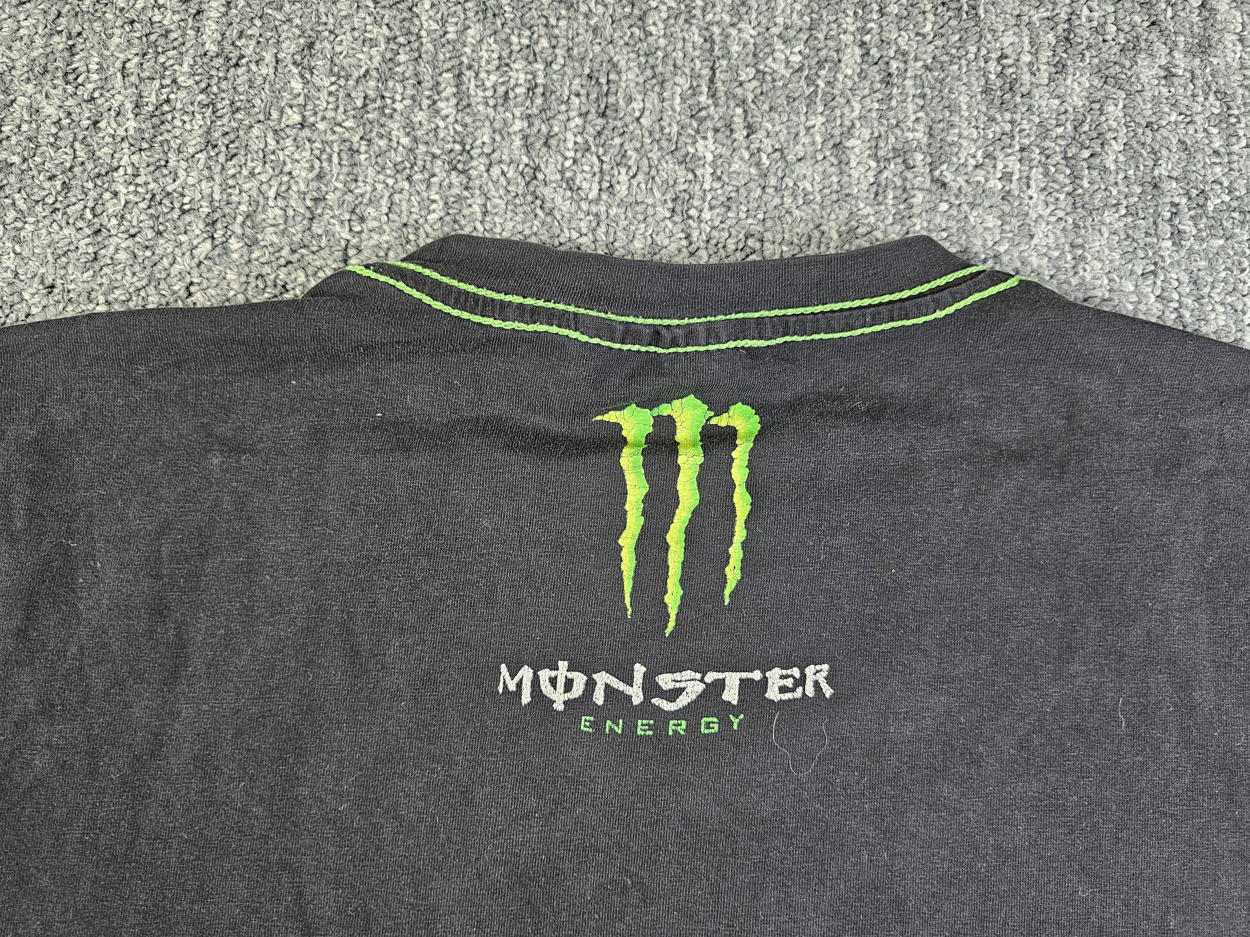Other Vintage Monster Energy T-Shirt Women XS Black Stretch Y2K Size XS / US 0-2 / IT 36-38 - 4 Thumbnail
