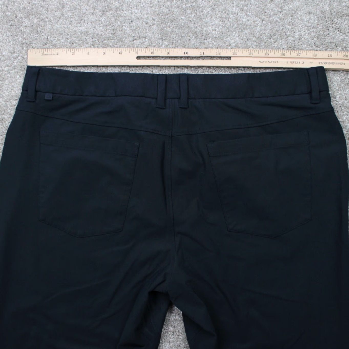 Vintage CRZ YOGA Mens 36 Blue Polyester Straight Leg Inseam 30" Athletic Golf Pants Size US 36 / EU 52 - 7 Thumbnail