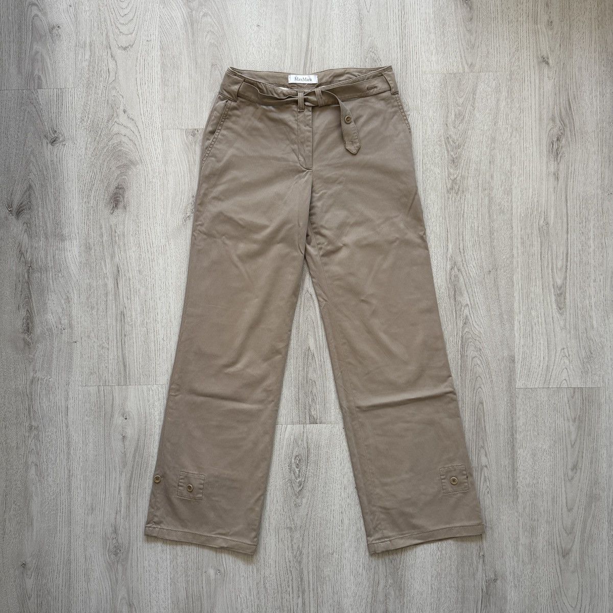 Designer × Max Mara Max Mara Belt/Straps Pants Size 27" / US 4 / IT 40 - 2 Thumbnail
