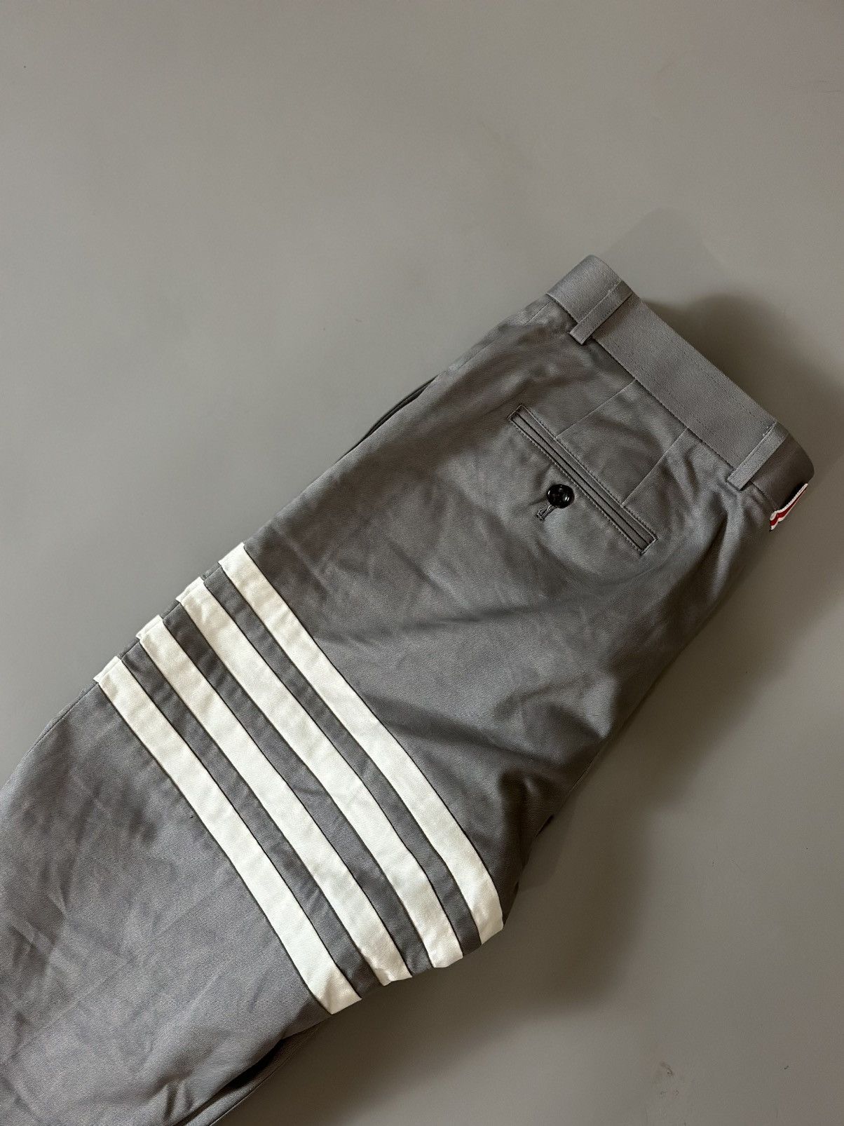 Thom Browne Thom browne 4-bar Silver gray Pants Size US 33 - 7 Thumbnail