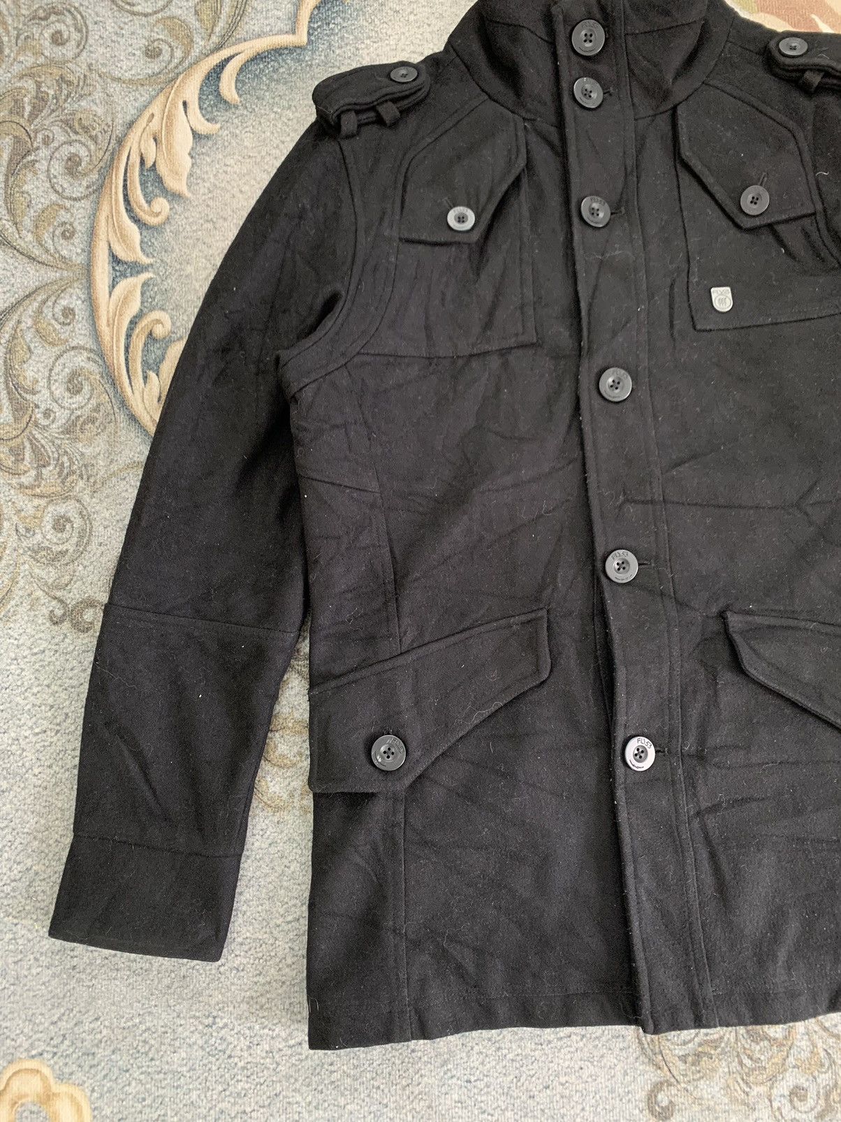 Japanese Brand Fly53 Beasley Wool Jacket Size US L / EU 52-54 / 3 - 3 Thumbnail