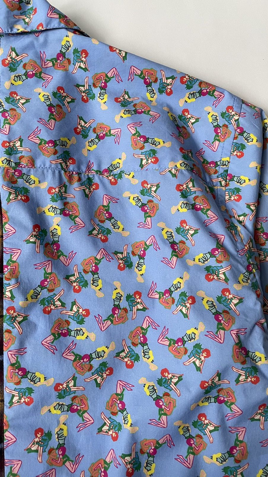 Marni A/W 22 Split Print Camp Collar Shirt Size US M / EU 48-50 / 2 - 15 Thumbnail