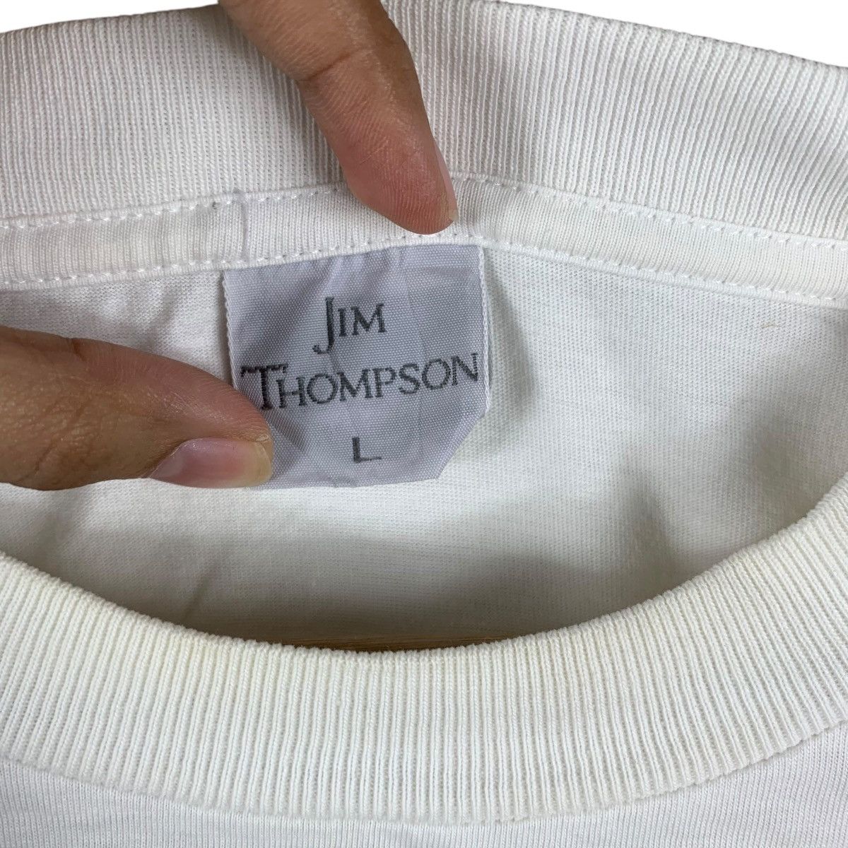 Jim Thompson Vintage JIM THOMSON THAILAND Silk Elephant Tiger Tee Size L / US 10 / IT 46 - 6 Thumbnail