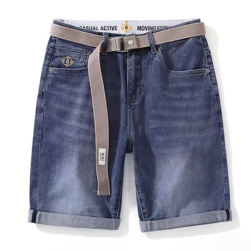 Japanese Brand Loose straight denim shorts Size US 32 / EU 48 - 5 Thumbnail