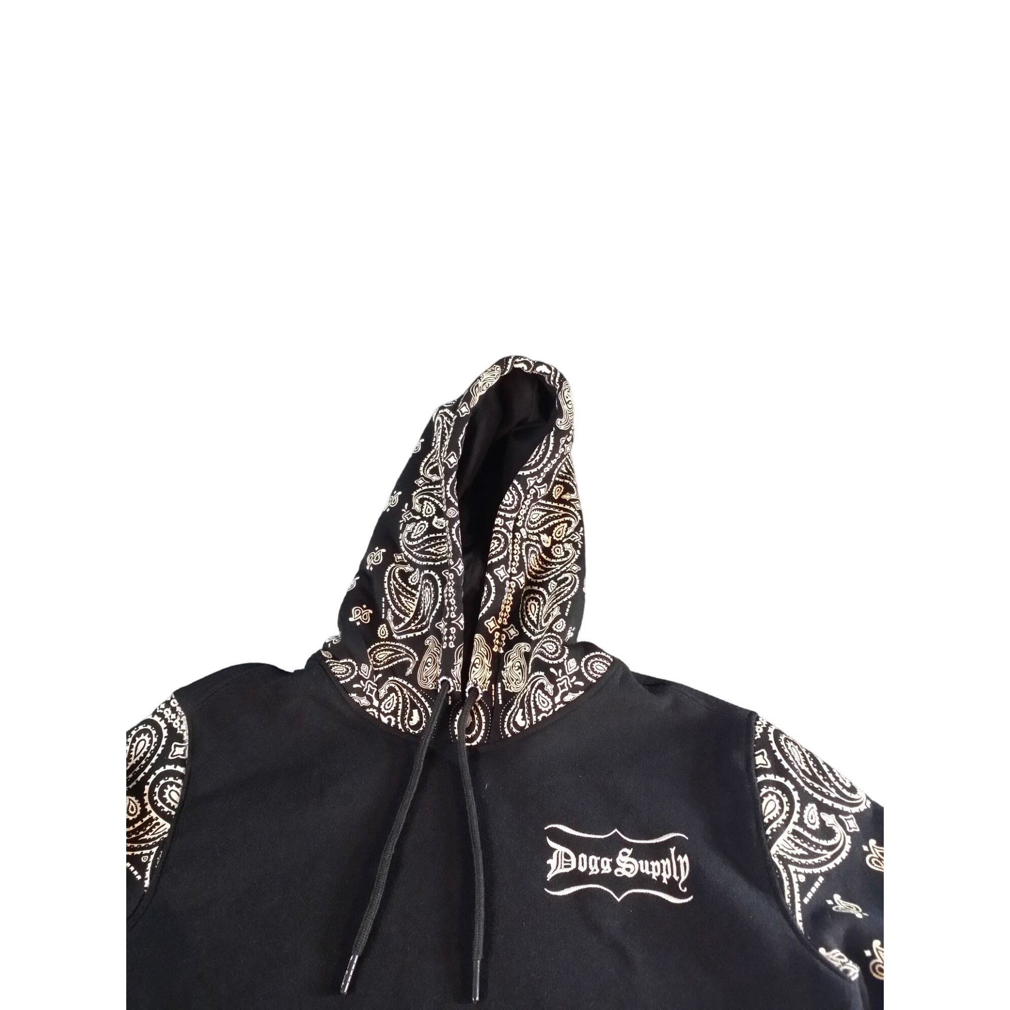 Other Dogg Supply By Snoop Dogg Hoodie Men Sz XS Bandana Black Hip Size US XS / EU 42 / 0 - 2 Thumbnail