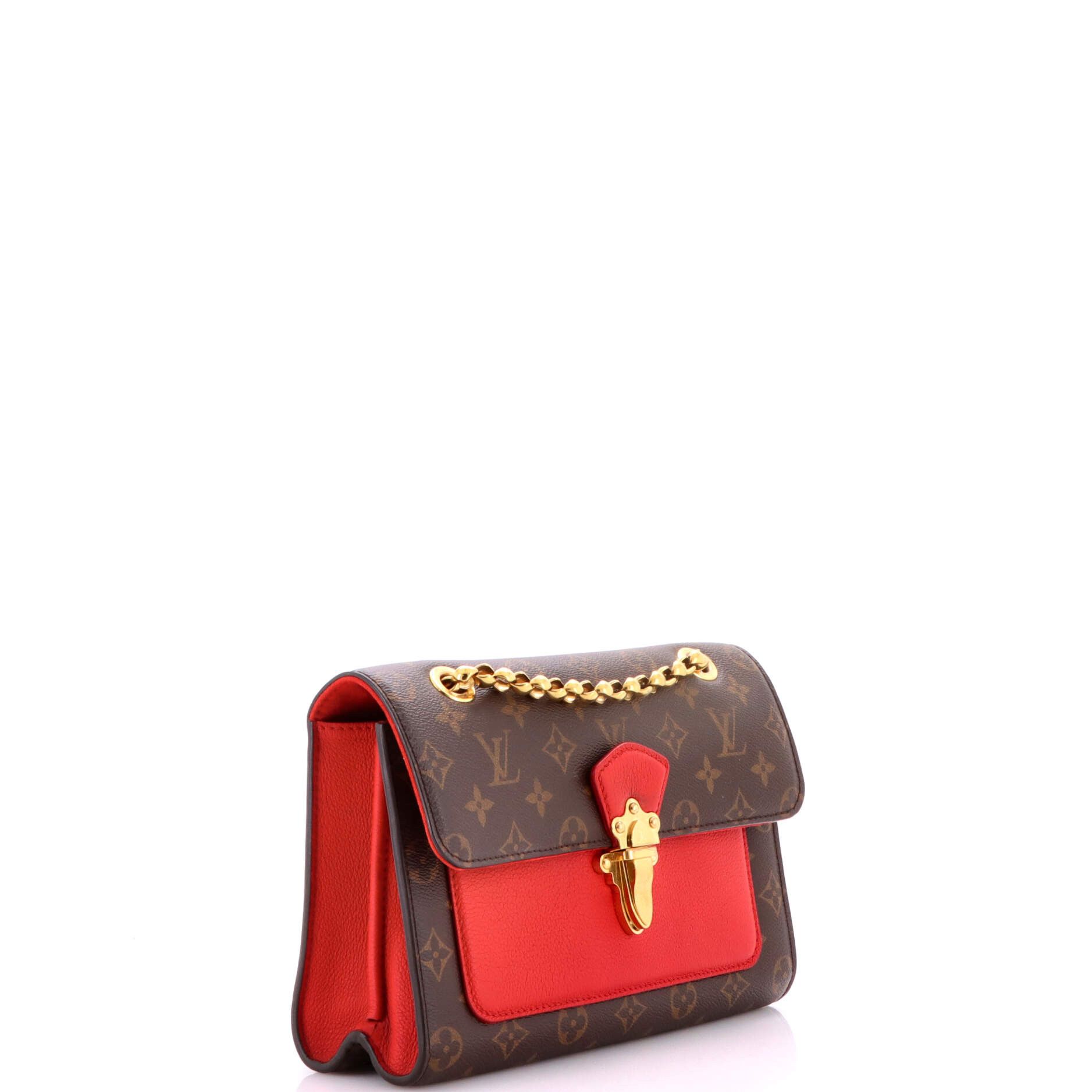 Louis Vuitton Victoire Handbag Monogram Canvas and Leather Size ONE SIZE - 1 Thumbnail