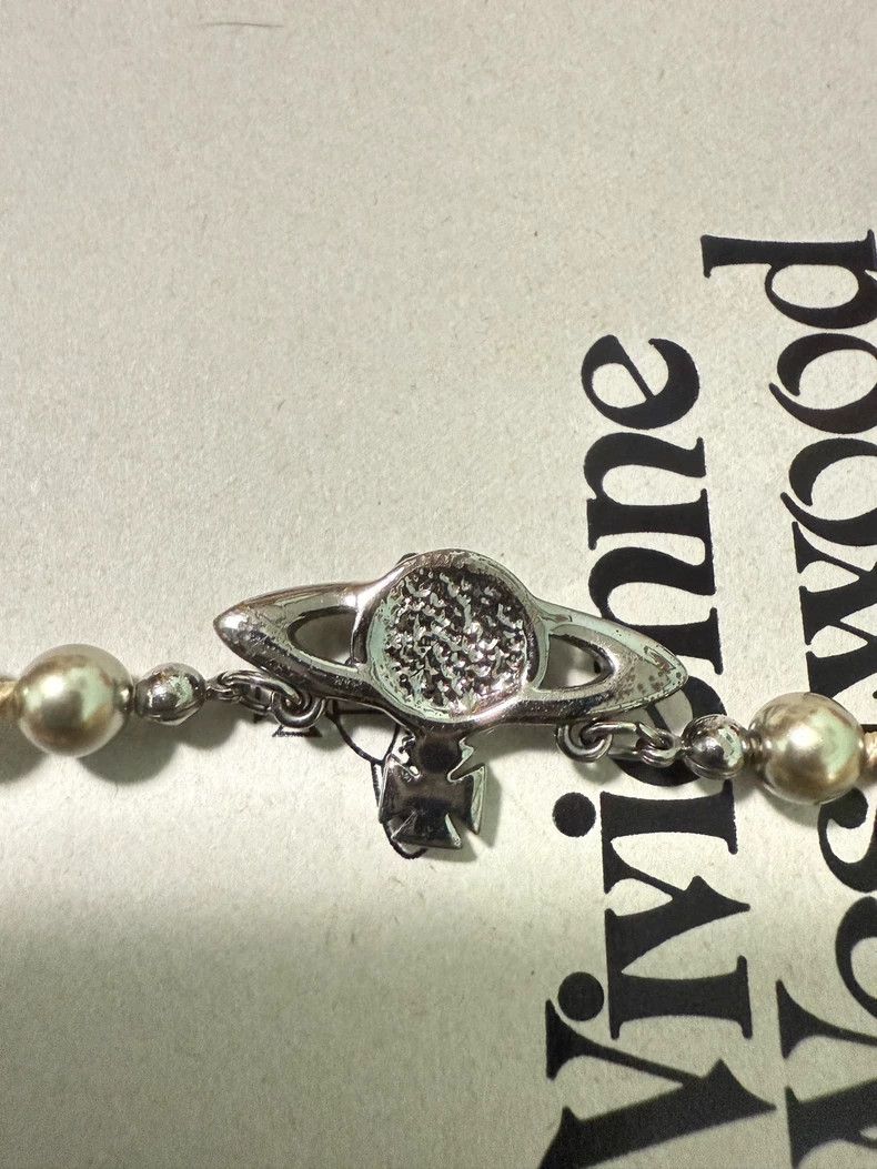 Vivienne Westwood Vivienne Westwood Pearl necklace grey Men's Size ONE SIZE - 3 Thumbnail