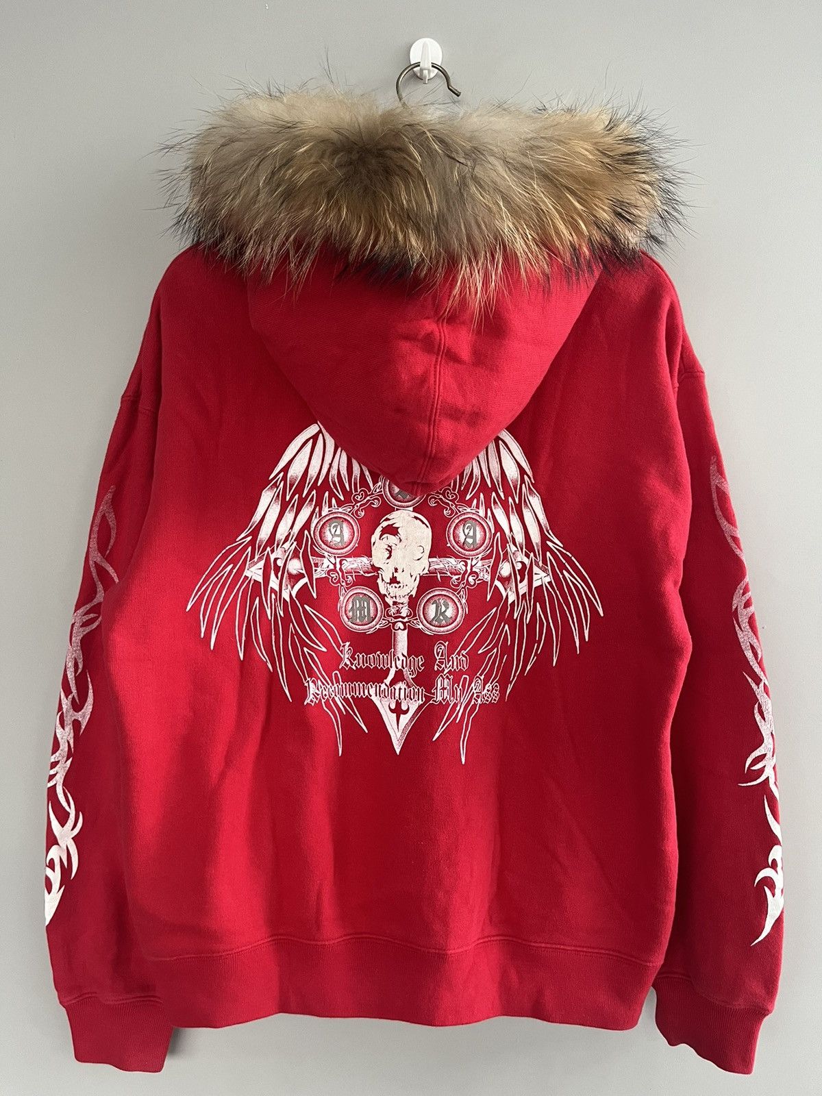 Le Grande Bleu (L.G.B.) JAPANESE KARMA SEDITIONARIES GOTHIC POEM FUR HOODIE PUNK Size US M / EU 48-50 / 2 - 2 Thumbnail