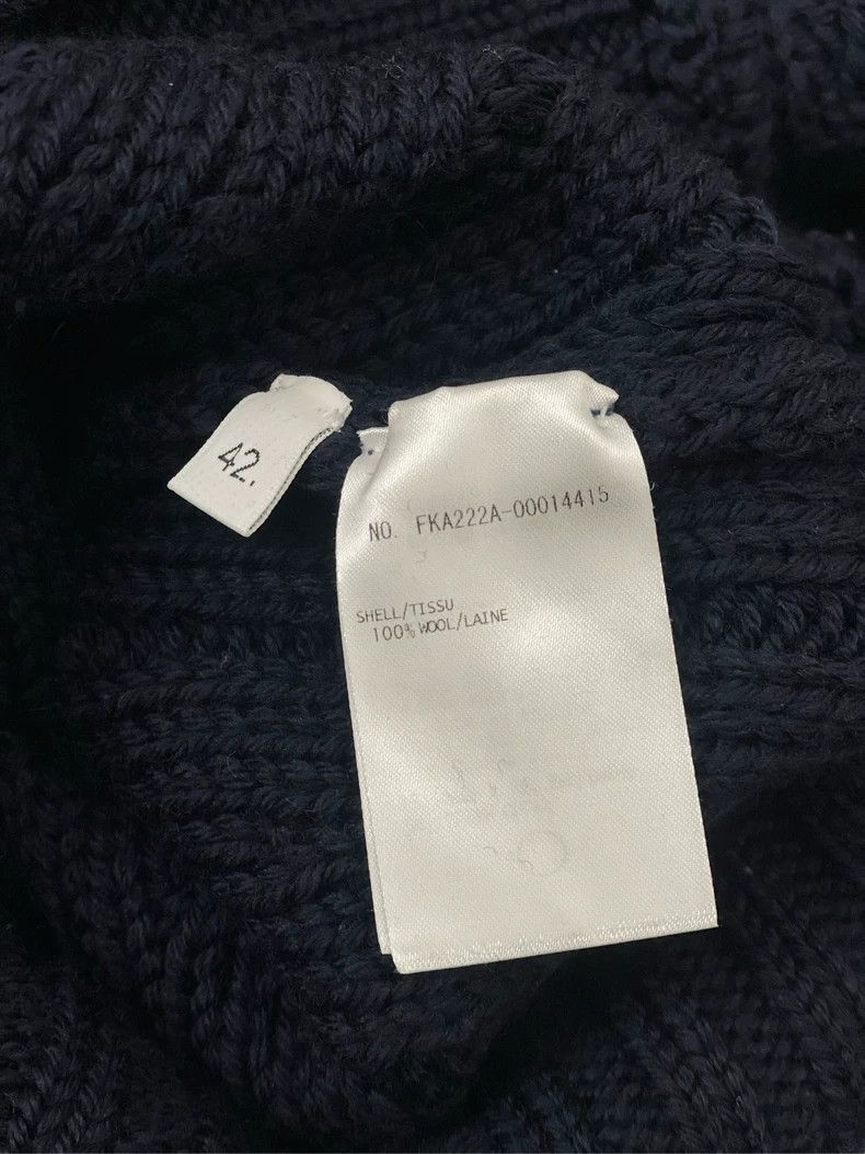 Thom Browne Thom browne Dark blue turtleneck lapel back color stripe ro Size US XS / EU 42 / 0 - 5 Thumbnail