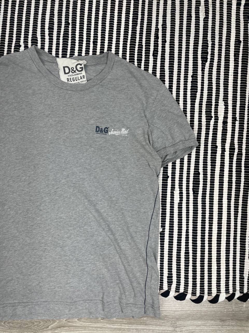Dolce & Gabbana Vintage Dolce Gabbana Jeanius Mind Tee T-Shirt Y2K Size US M / EU 48-50 / 2 - 3 Thumbnail