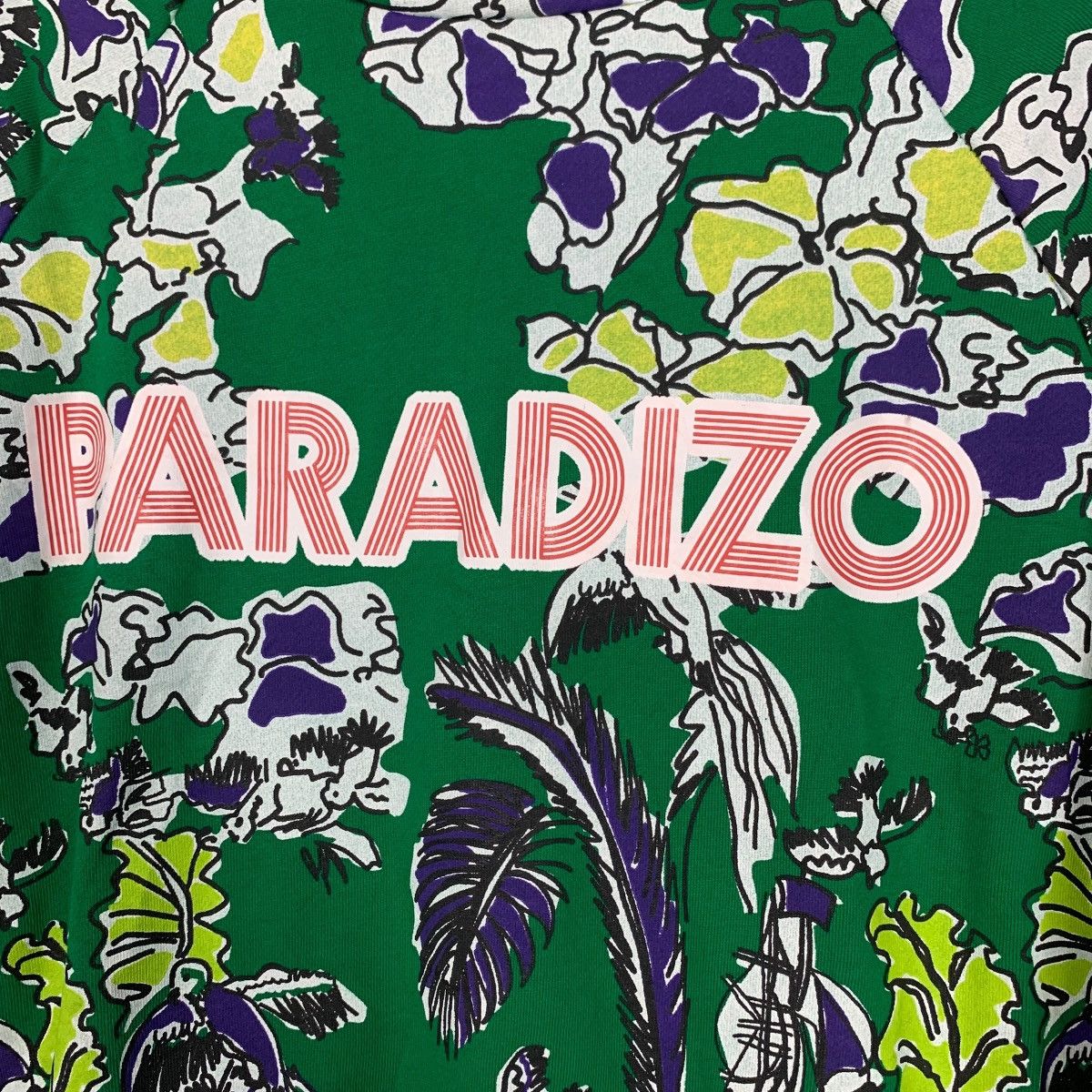 Japanese Brand SLY PARADIZO Art Fullprint Crewneck Sweatshirt #3622-C166 Size S / US 4 / IT 40 - 5 Thumbnail